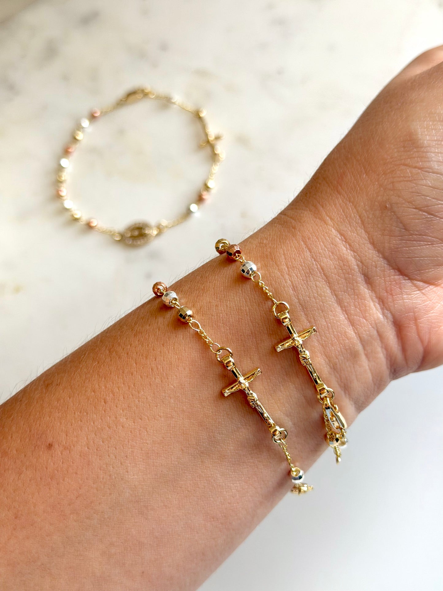 Decenario Tri-color Bracelets