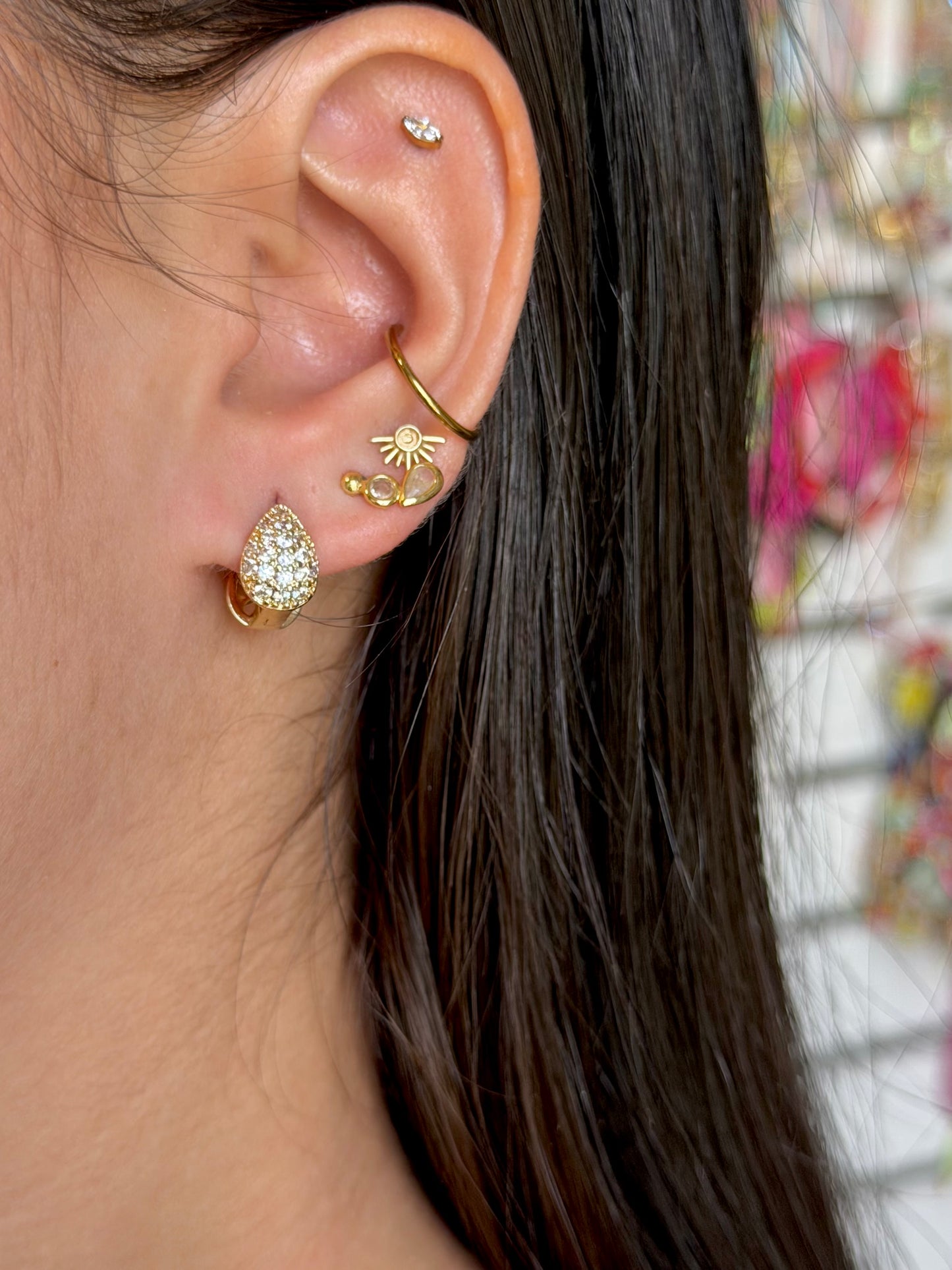 Zirconia Earrings