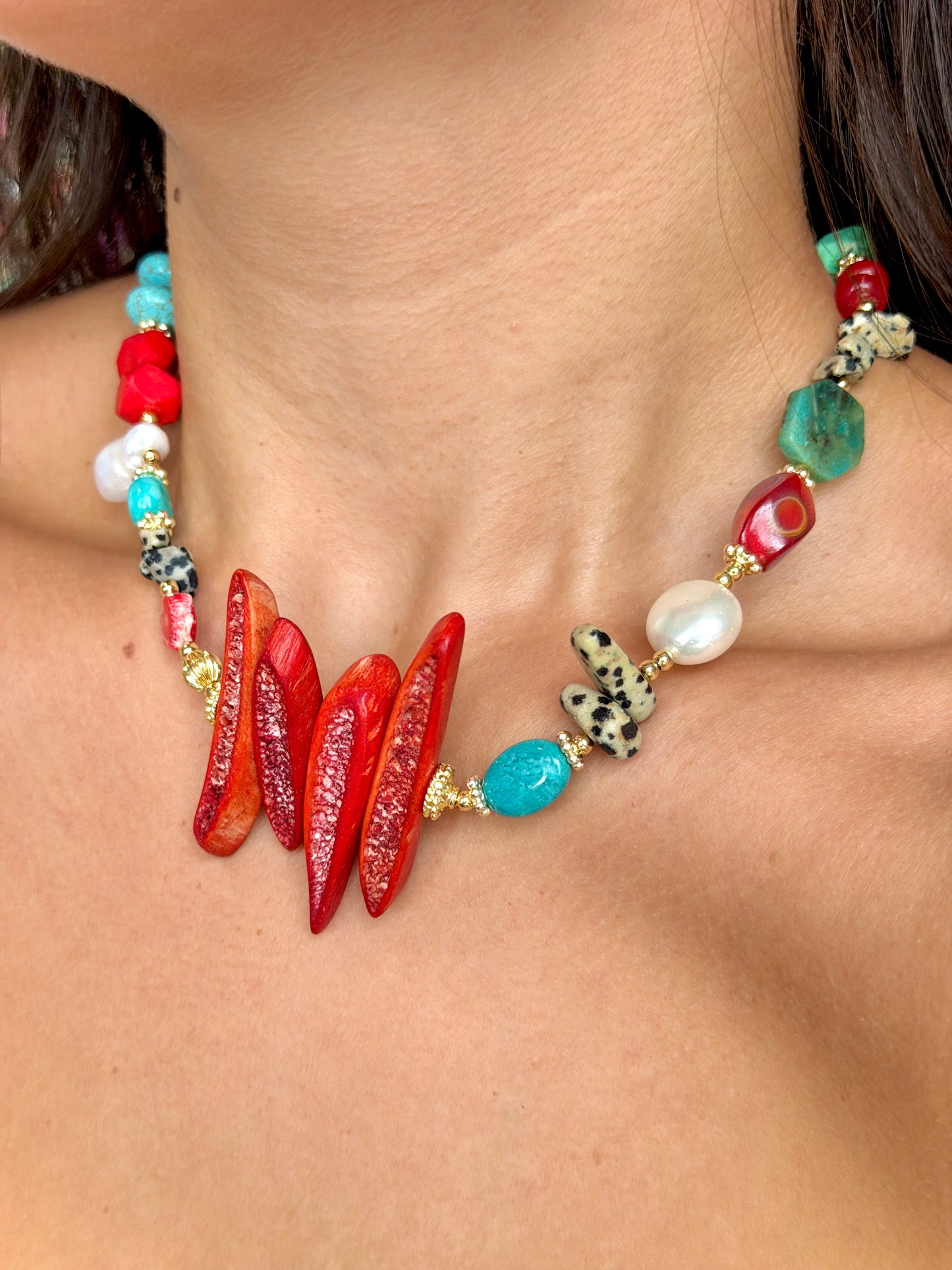Carmesí Necklace