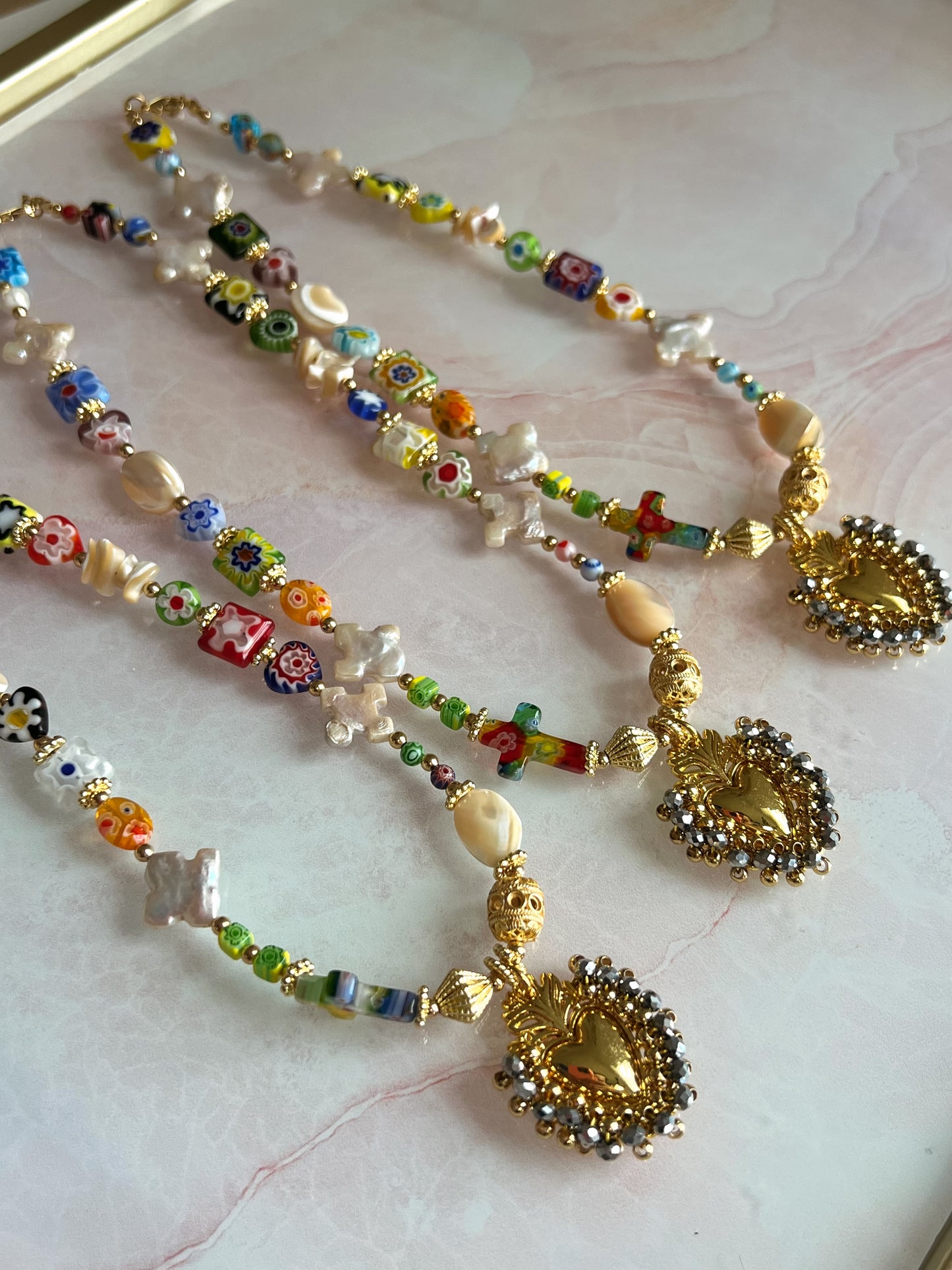 Millefiori Sagrado Necklace