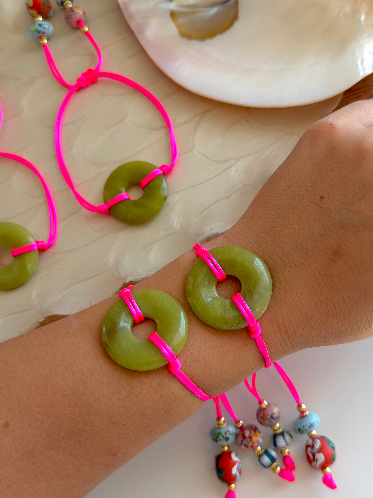 Lemon Jade Bracelets
