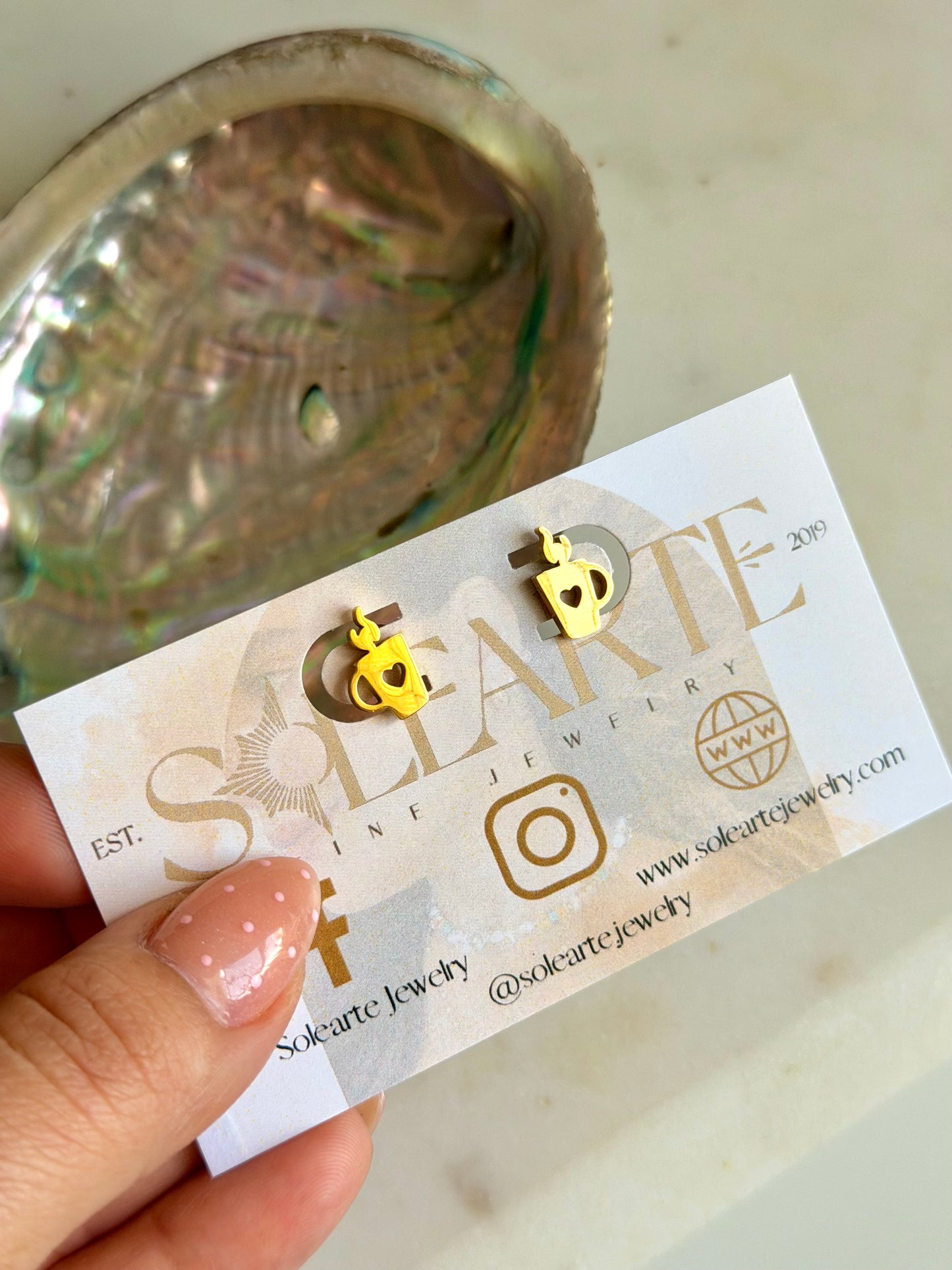 Coffee Lover Earrings