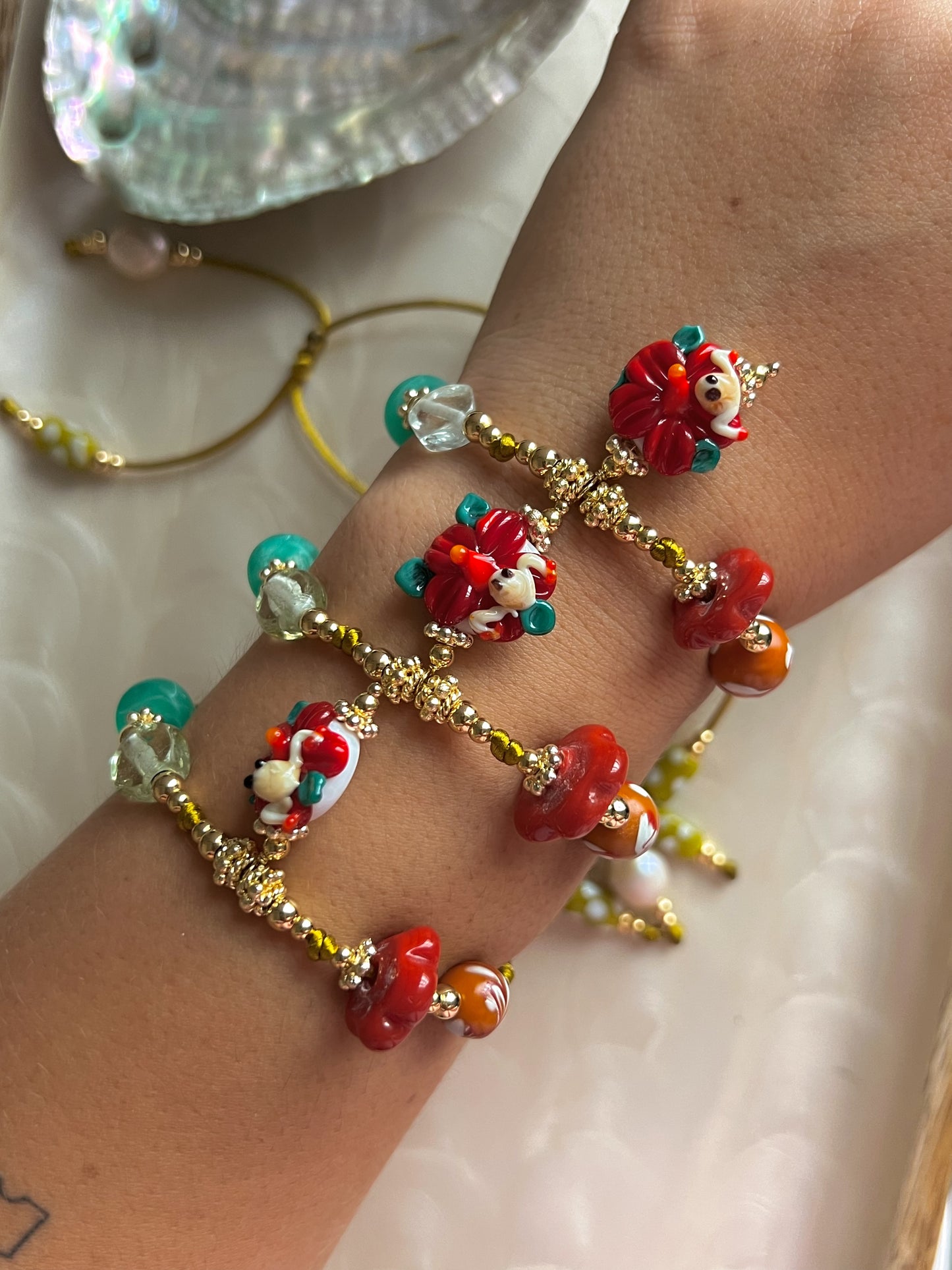 Flor de maga Bracelets