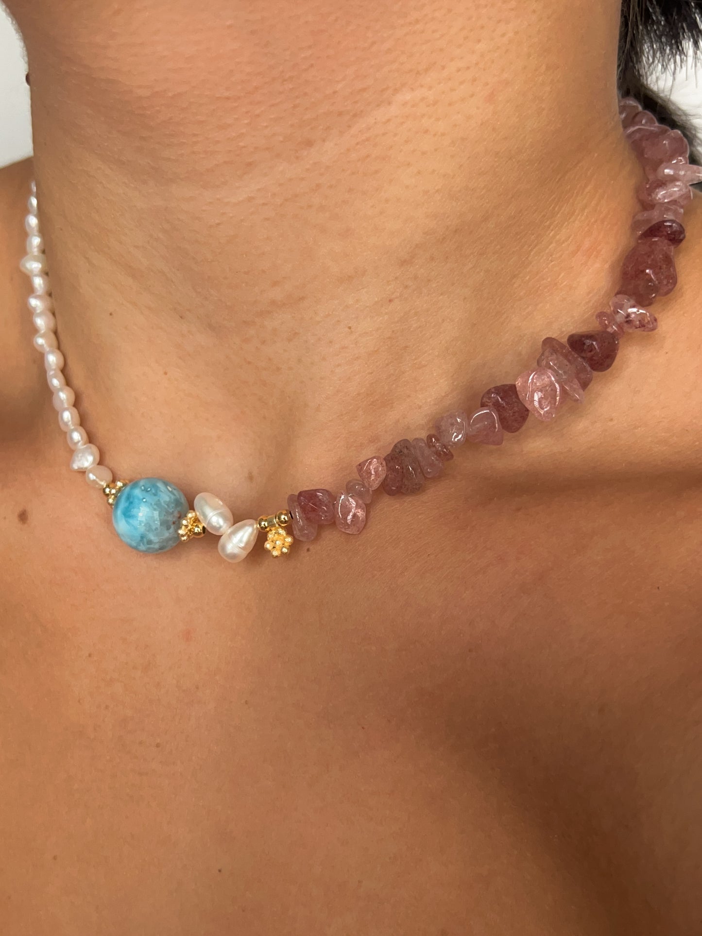 Larimar Necklace