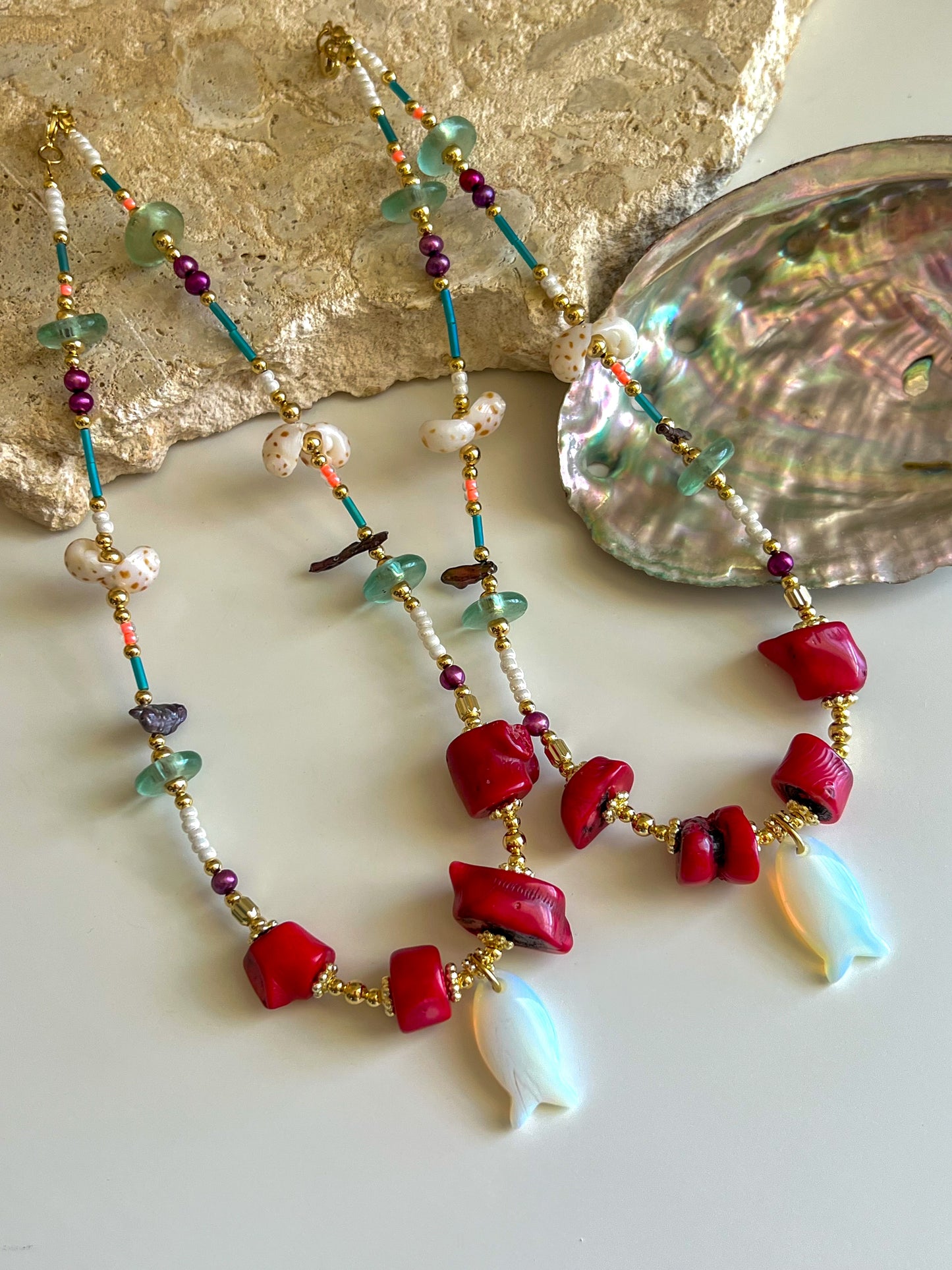 Ópalo de Mar Necklace