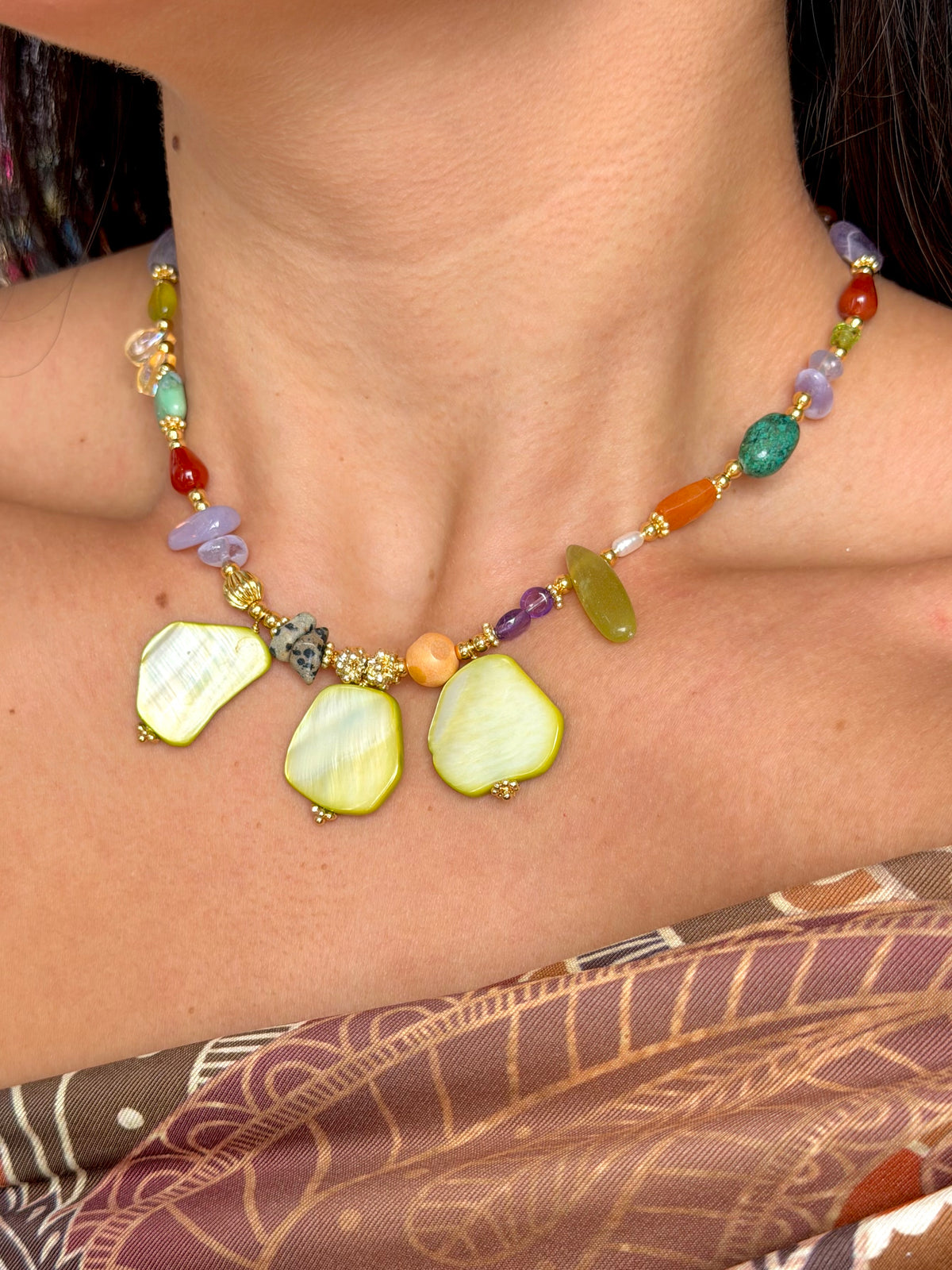 Verde Otoño Necklace