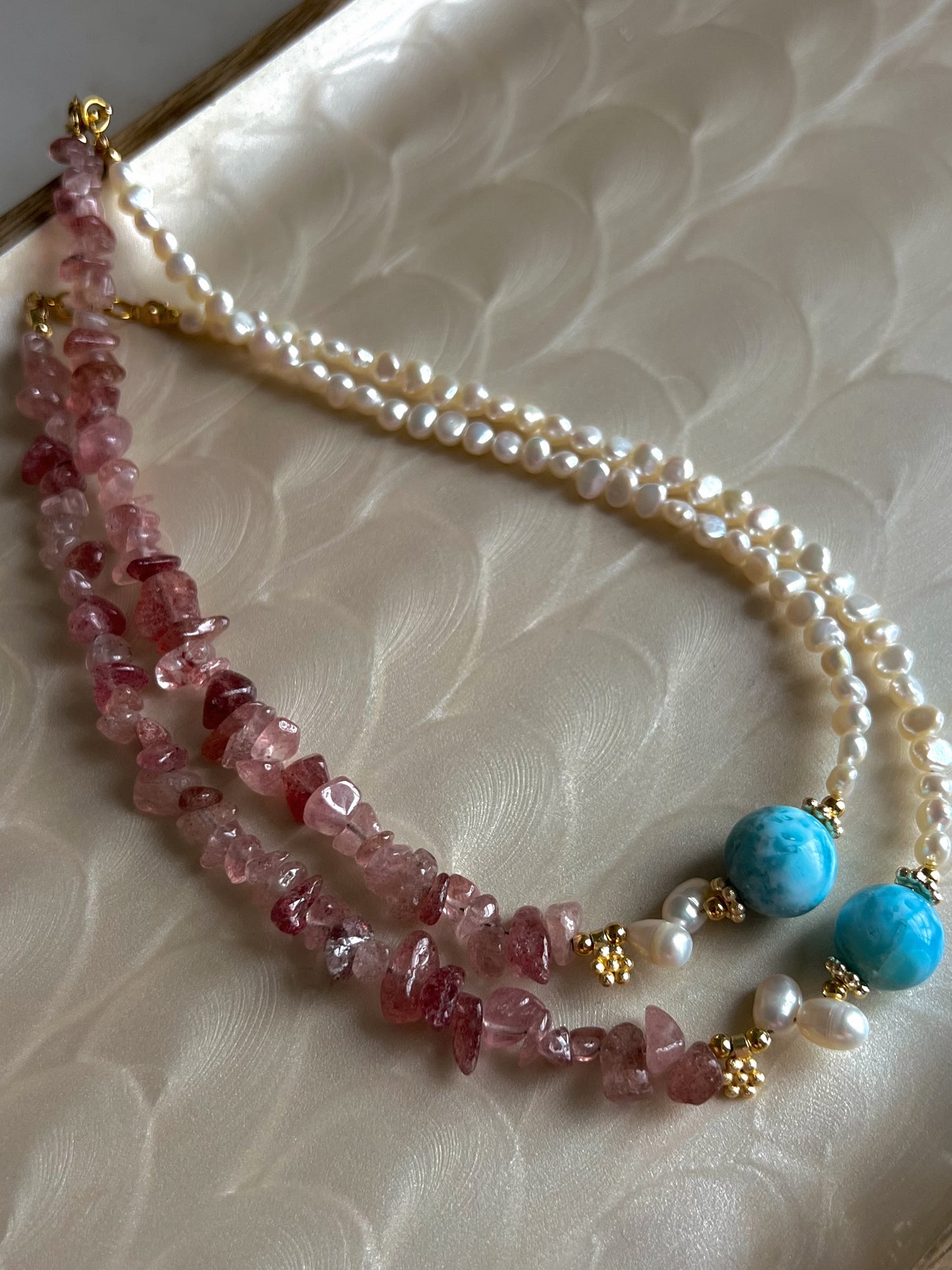 Larimar Necklace