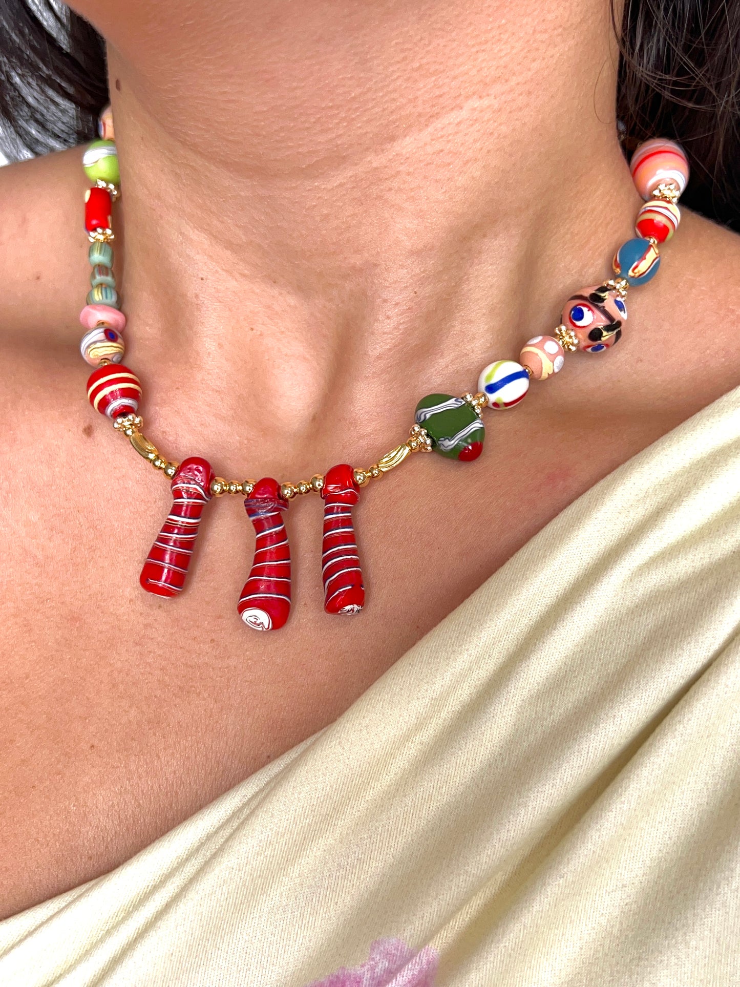 Rojizo Necklace