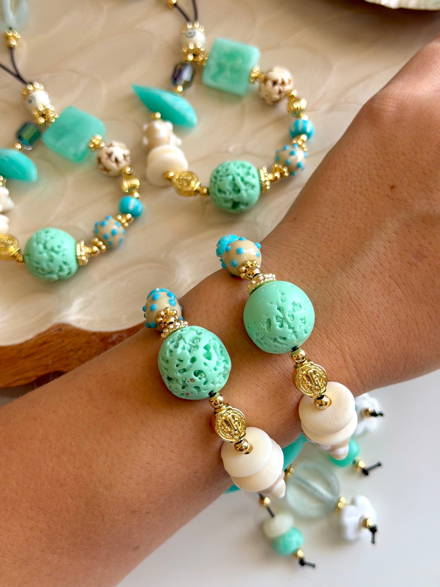 Turquoise St. Benito Bracelets