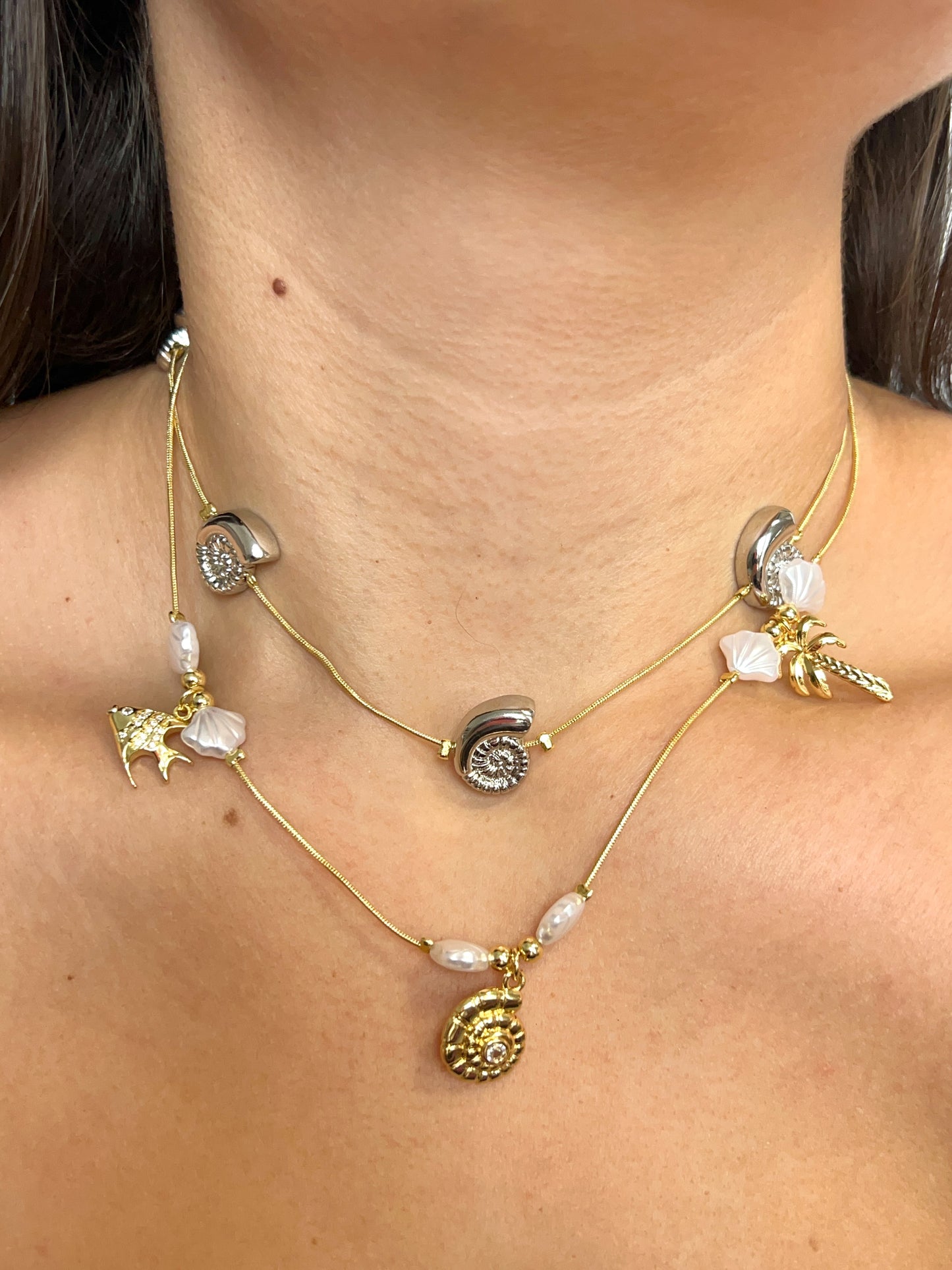 Caracoles Necklace