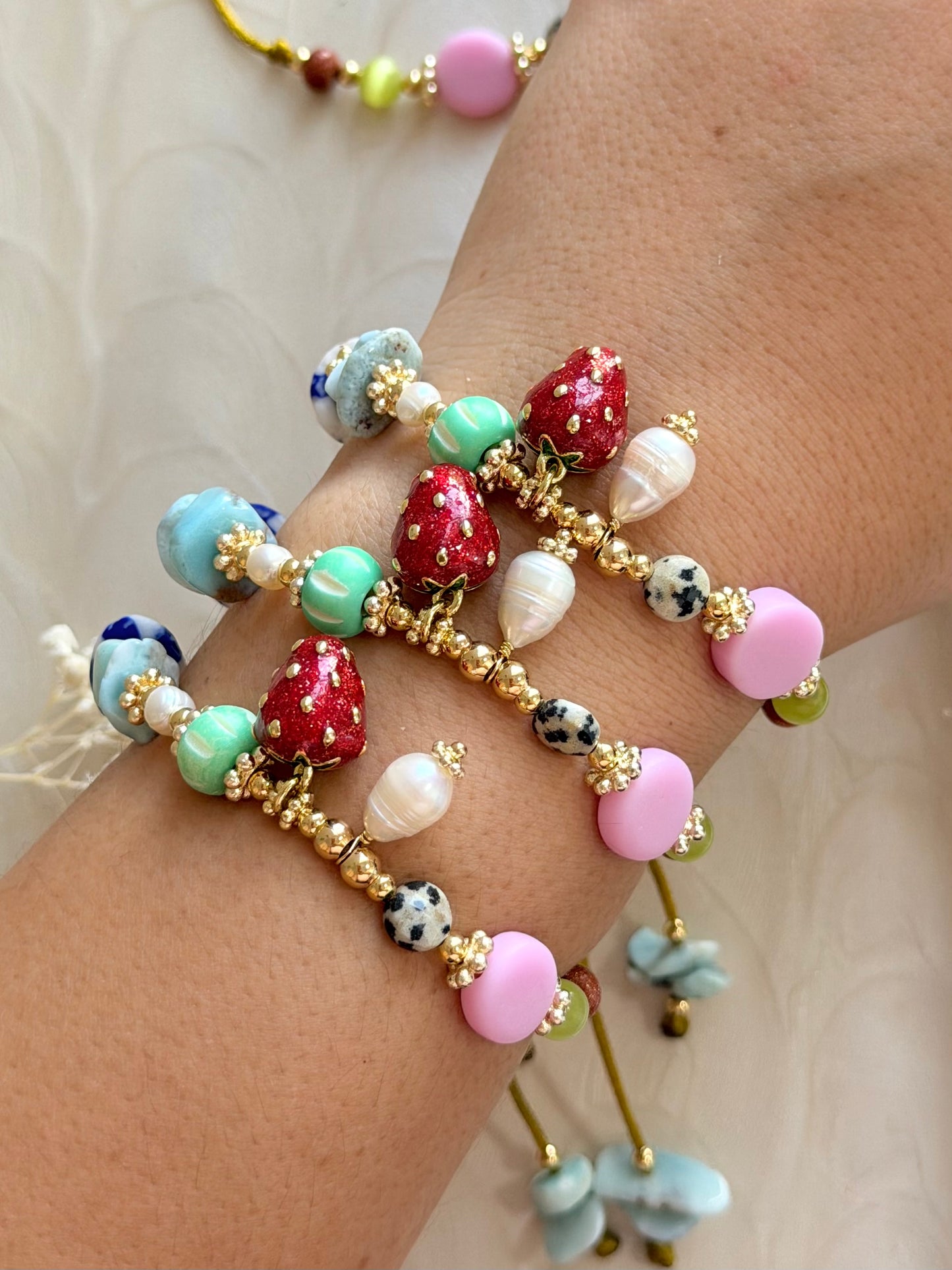 Strawberry Bracelets