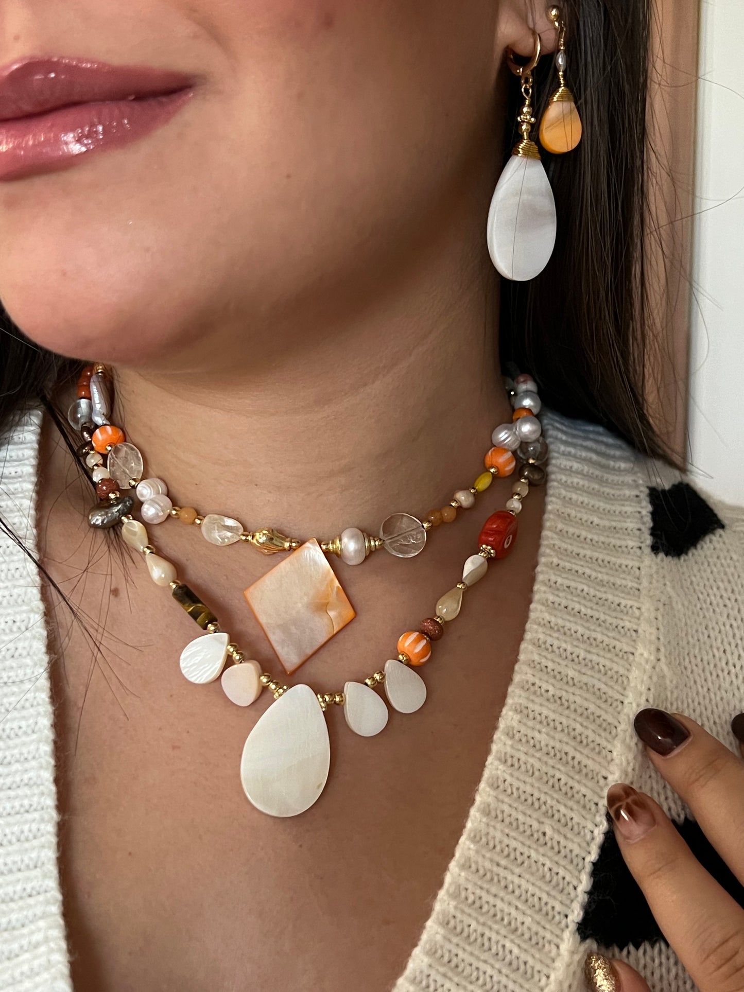 Pumpkin Spice Necklace