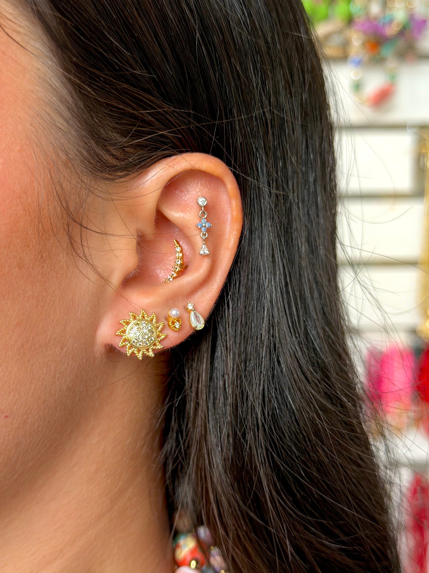 Solecito Studs Earrings