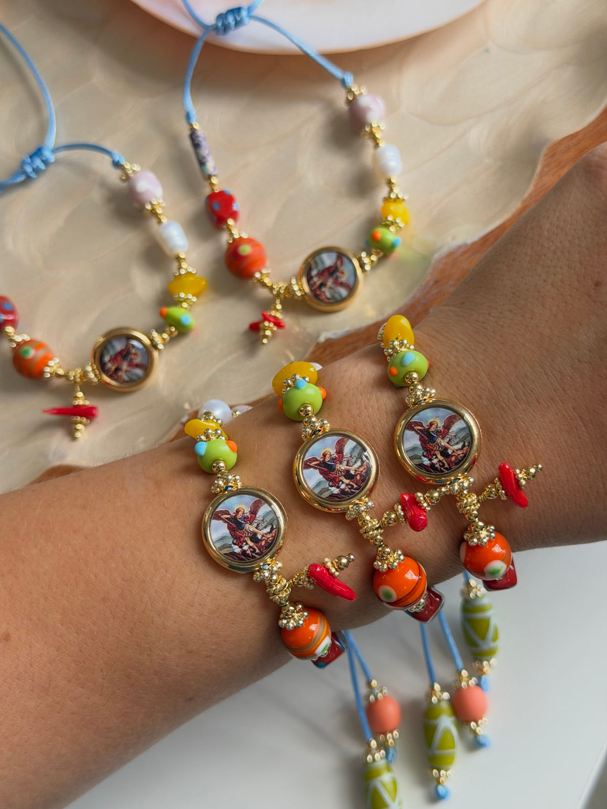 San Miguel Arcángel Bracelets