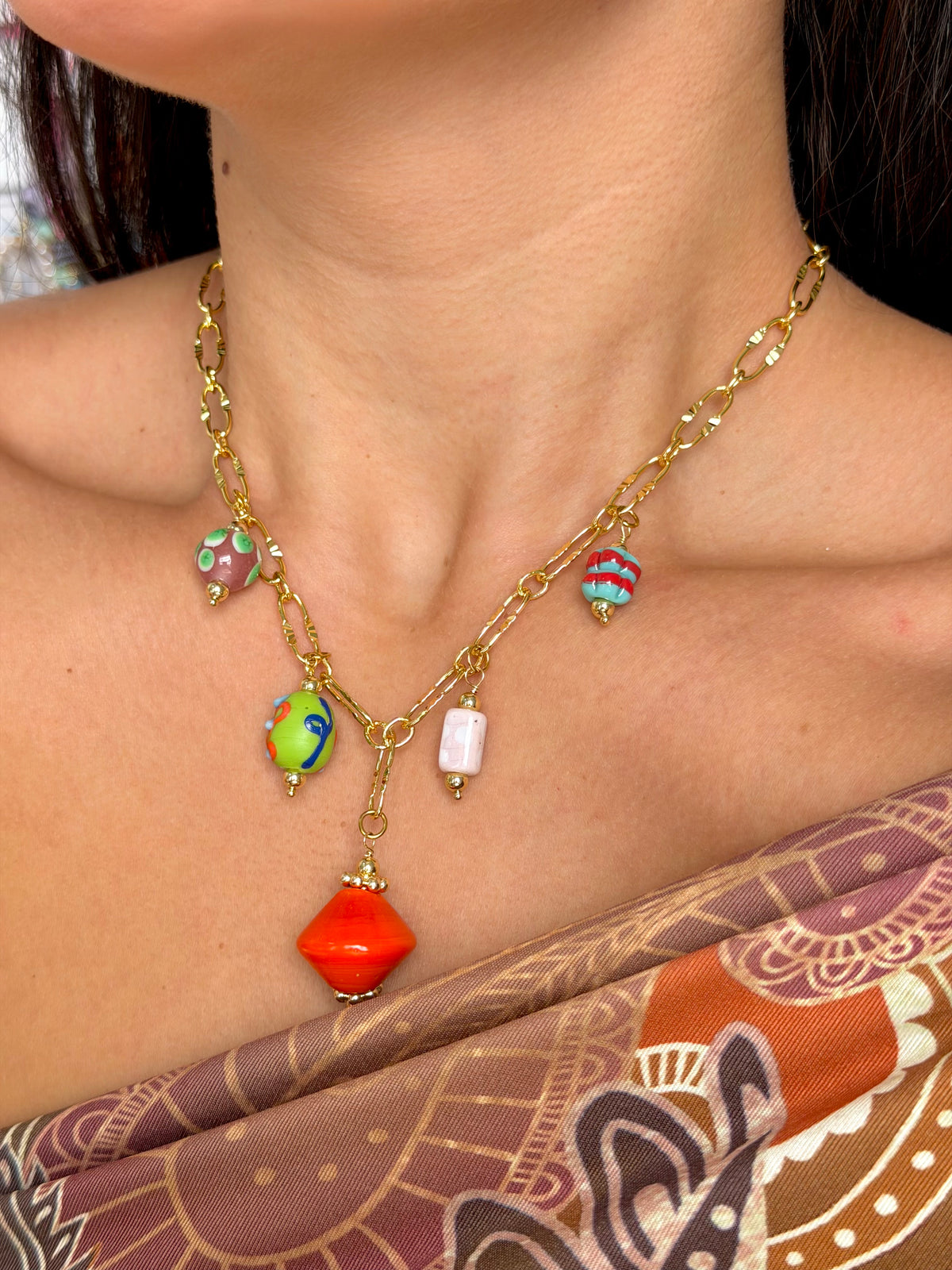 Murano Chain Necklace