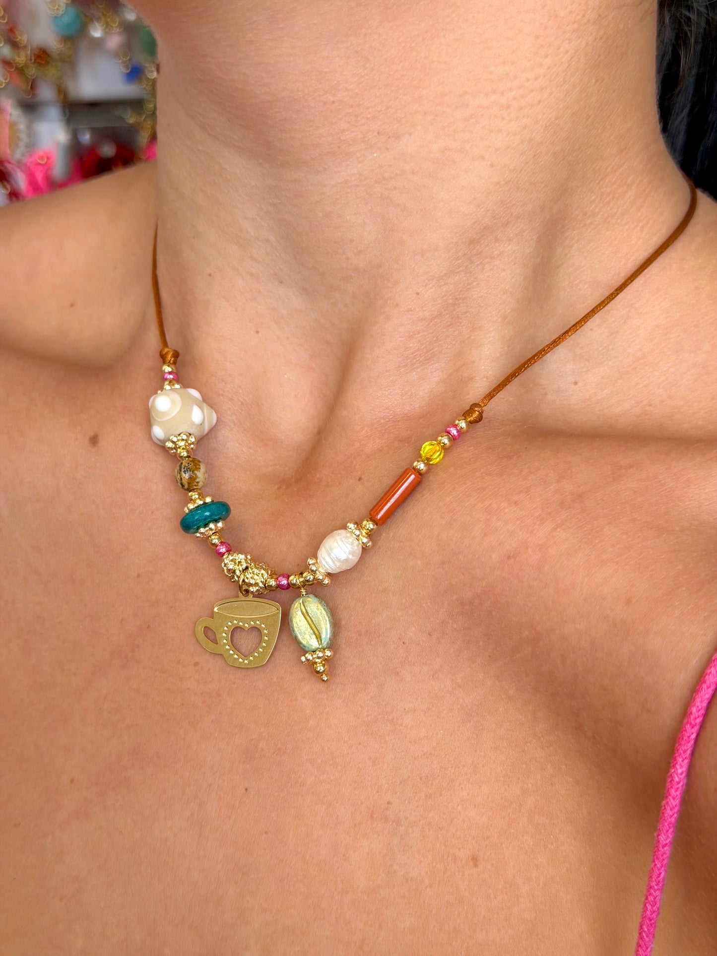 Latte Necklace