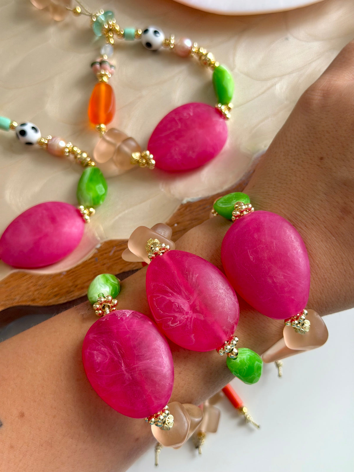 Fuschia Bracelets