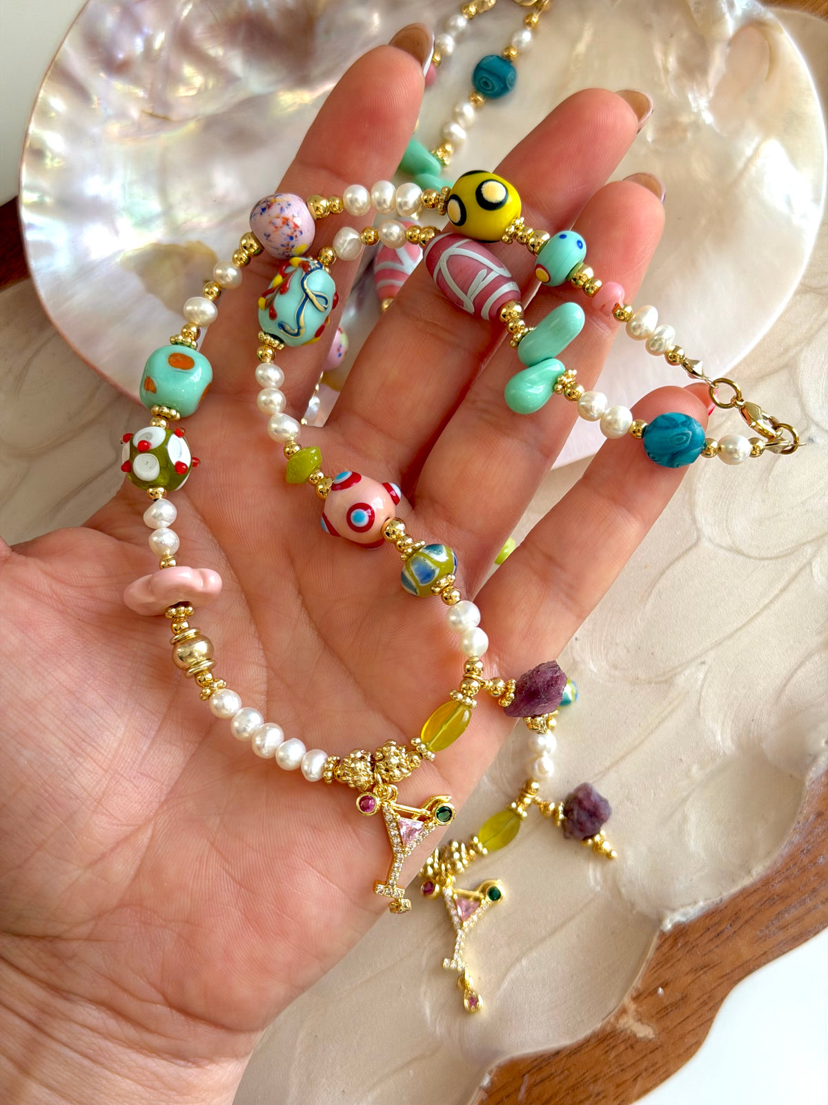 Martini Necklace