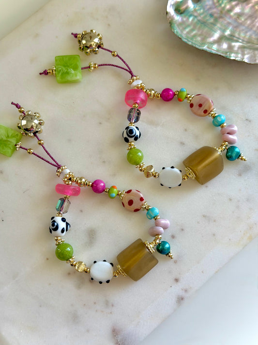 Golden Pink Bracelets