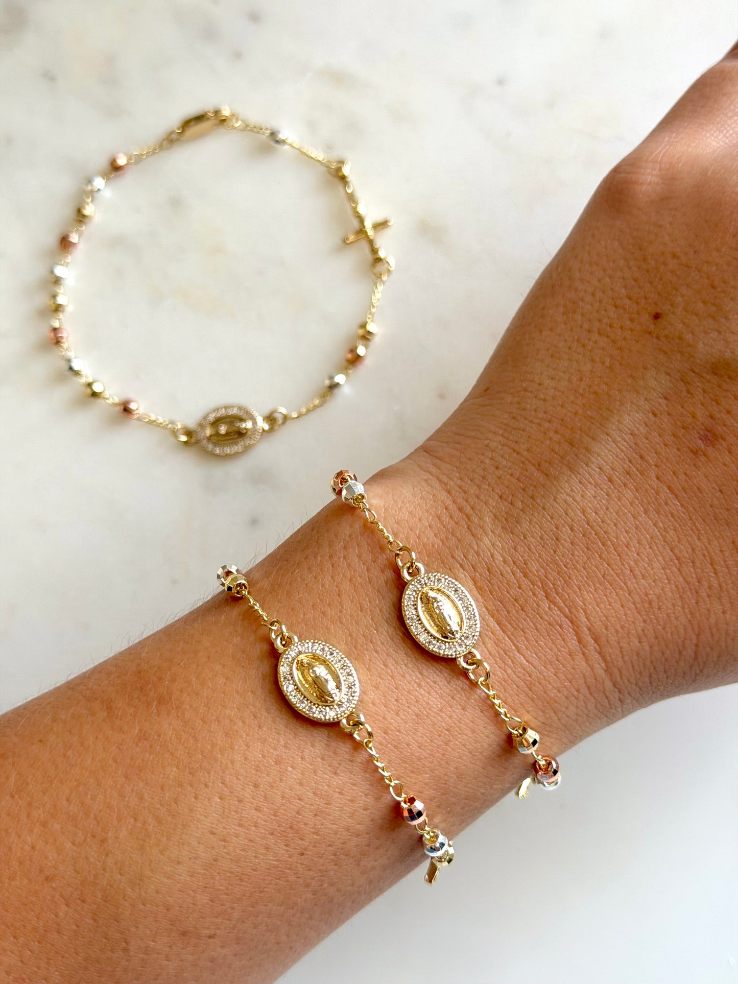 Decenario Tri-color Bracelets