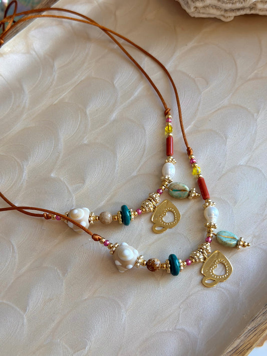 Latte Necklace
