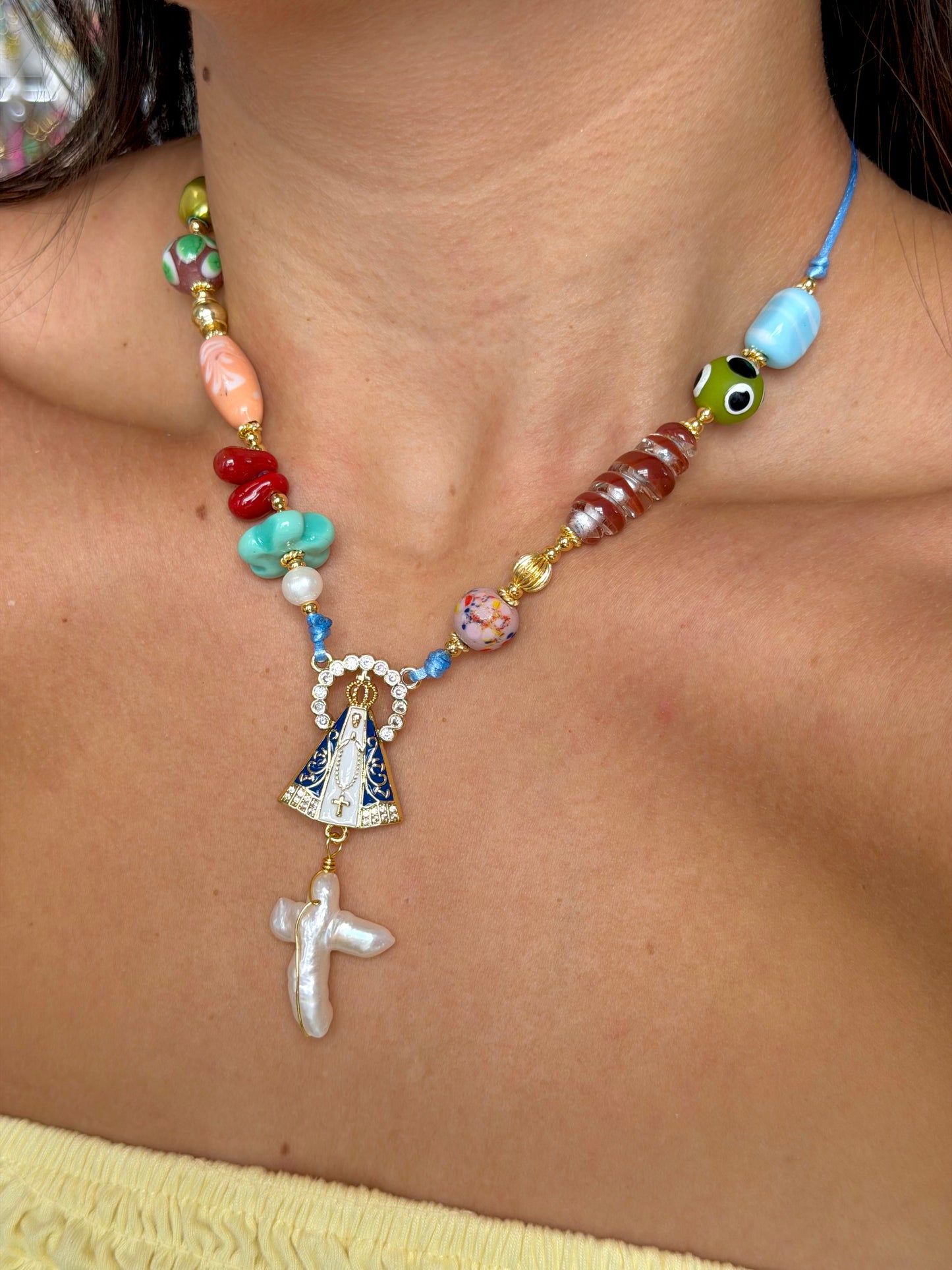 Virgen del Pozo Necklace