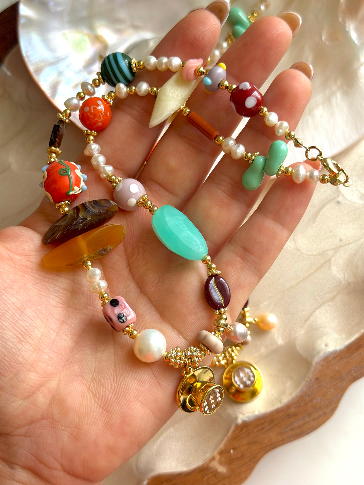 Cappuccino Necklace
