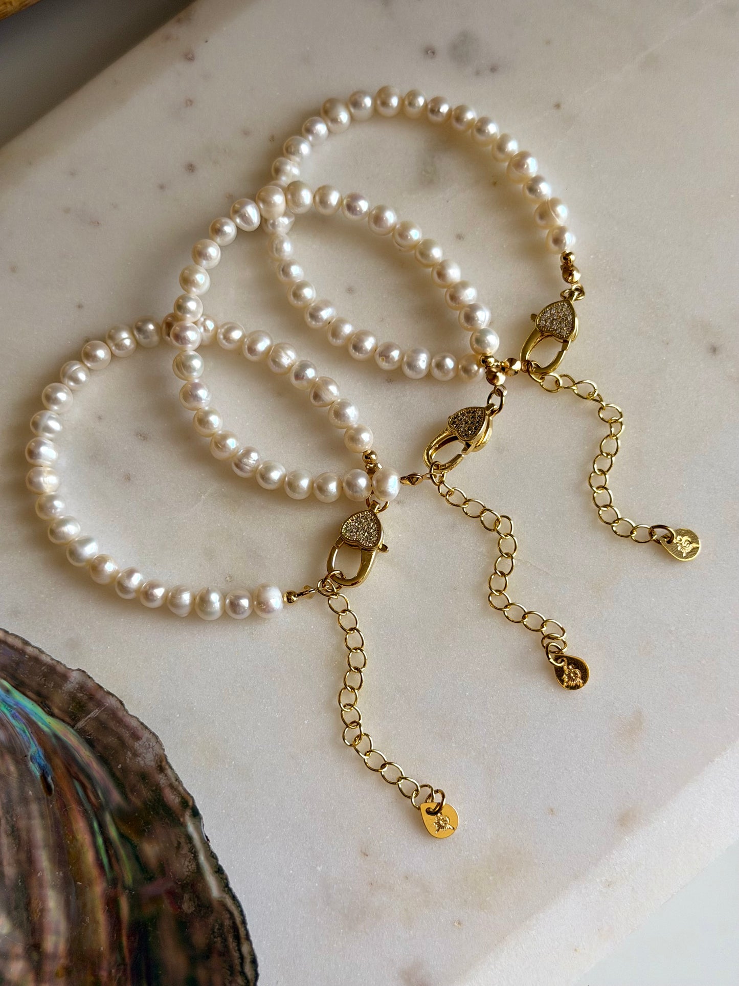 Amor perlado Bracelets