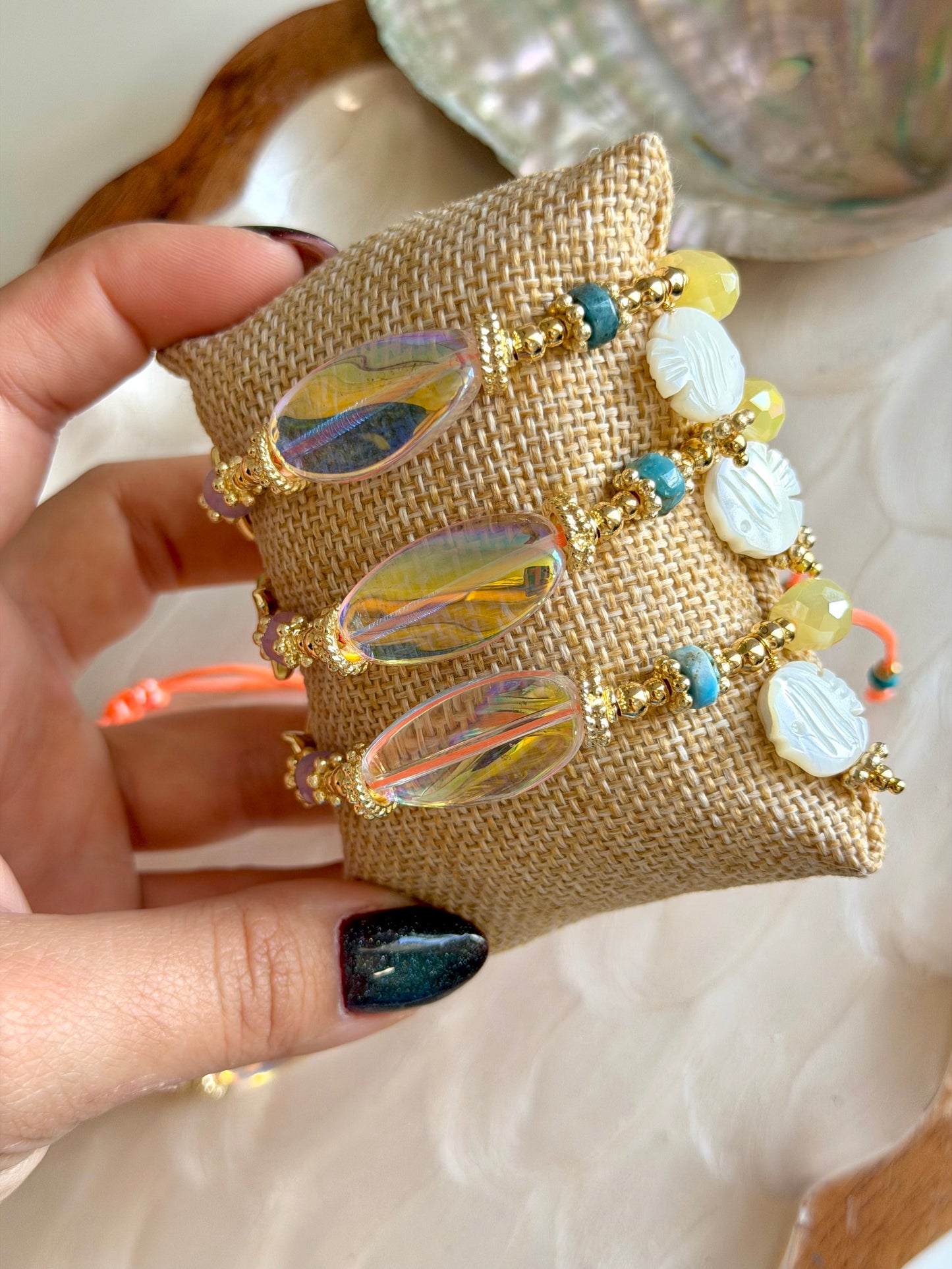 Cristal de mar Bracelets