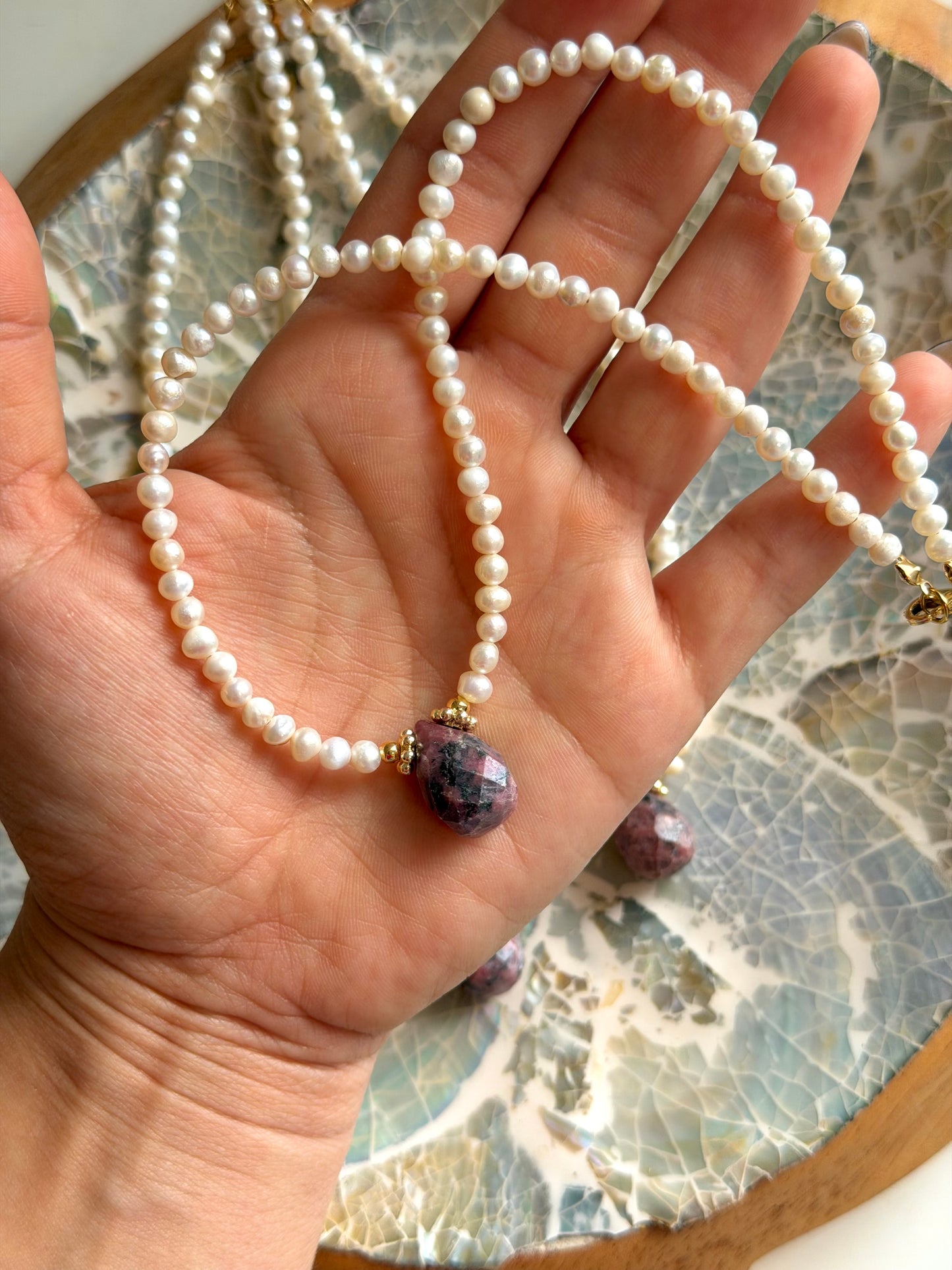 Rodonita Necklace