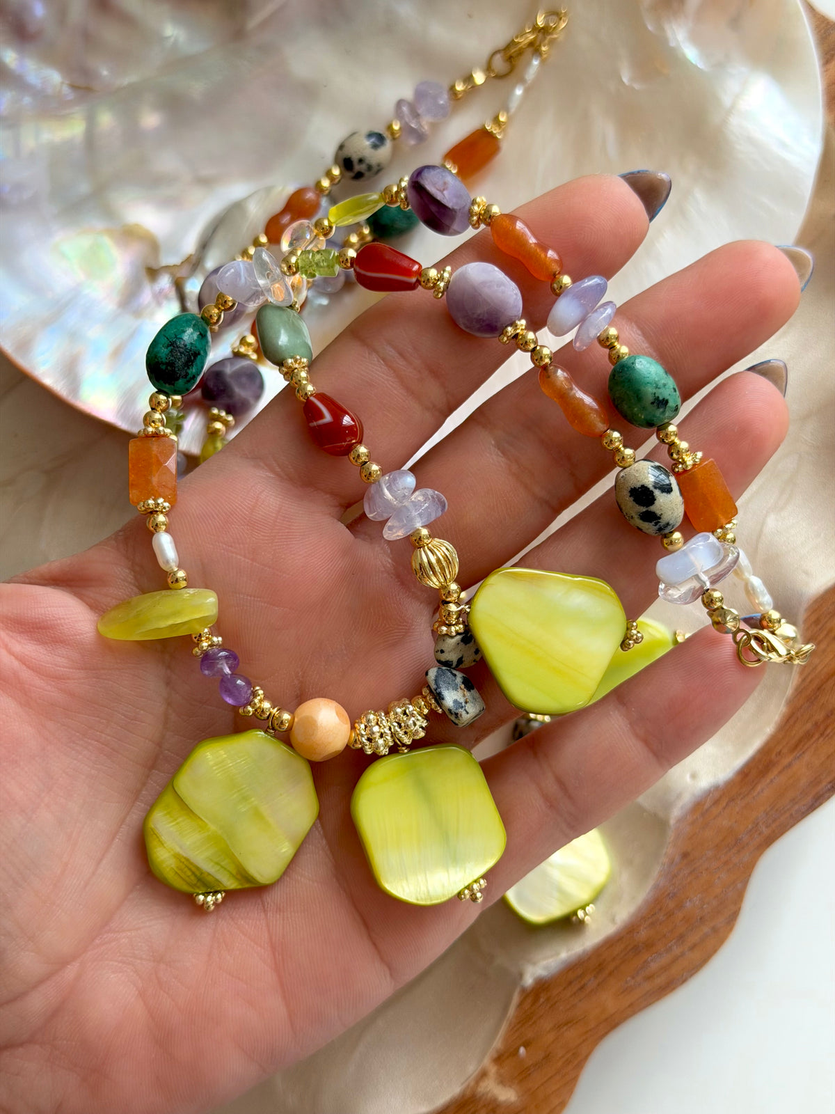 Verde Otoño Necklace