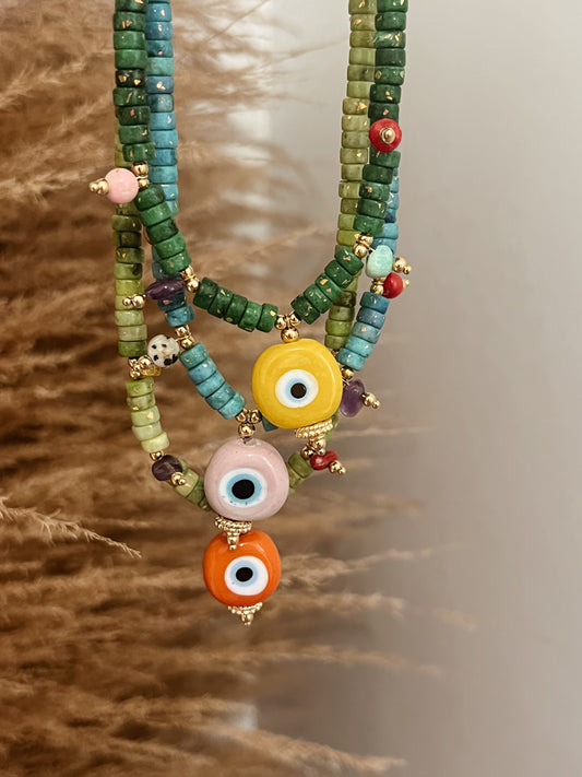 Eye Jade Necklace