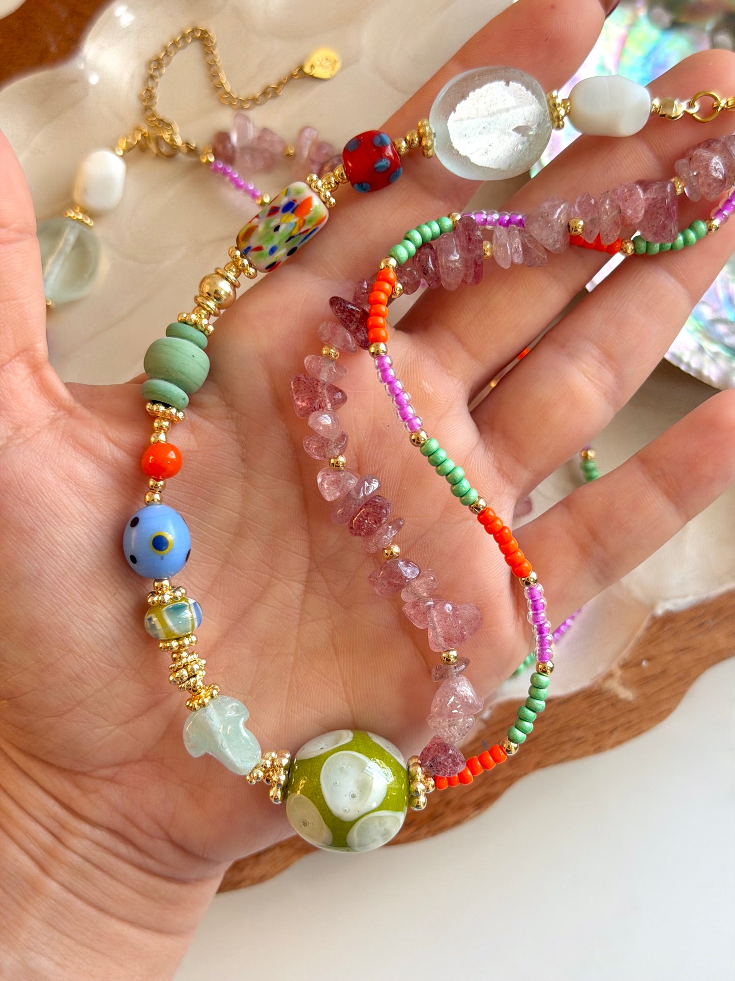 Cherry Bloom Necklace