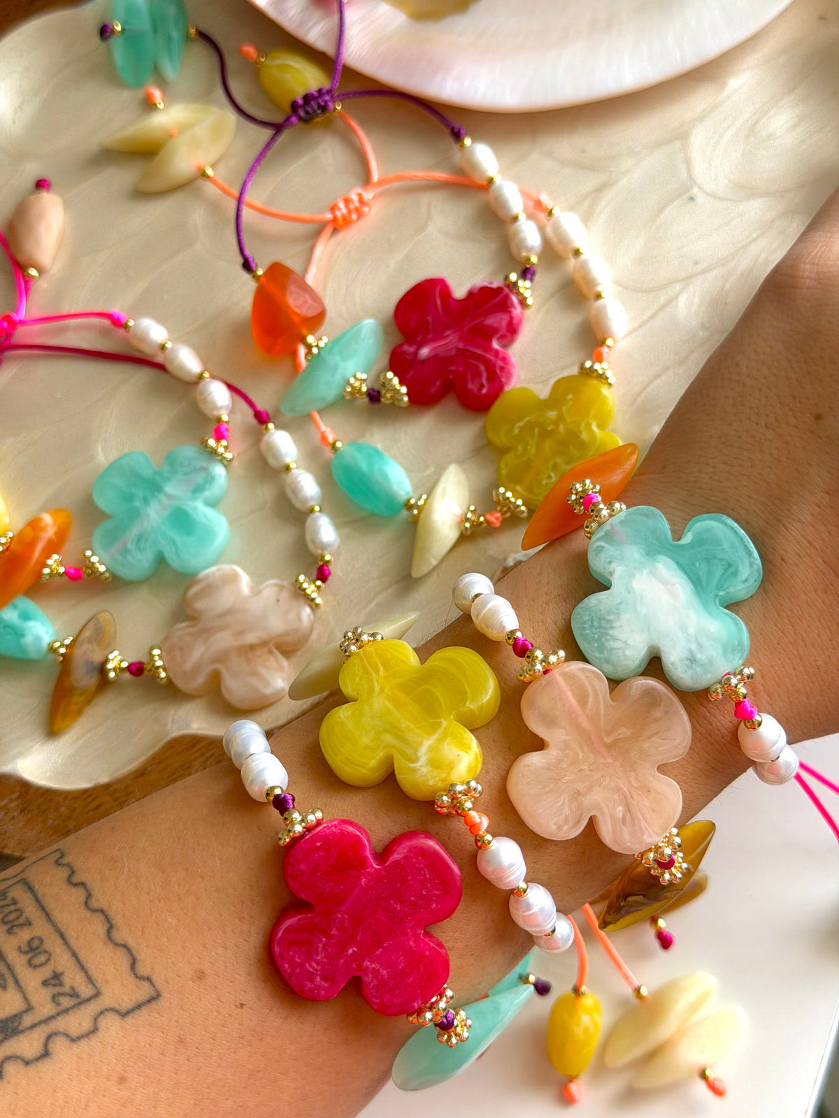 Flor Otoñal Bracelets