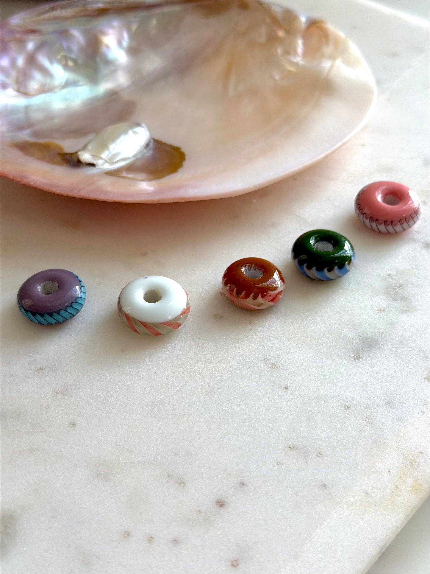 Murano Donut Charm