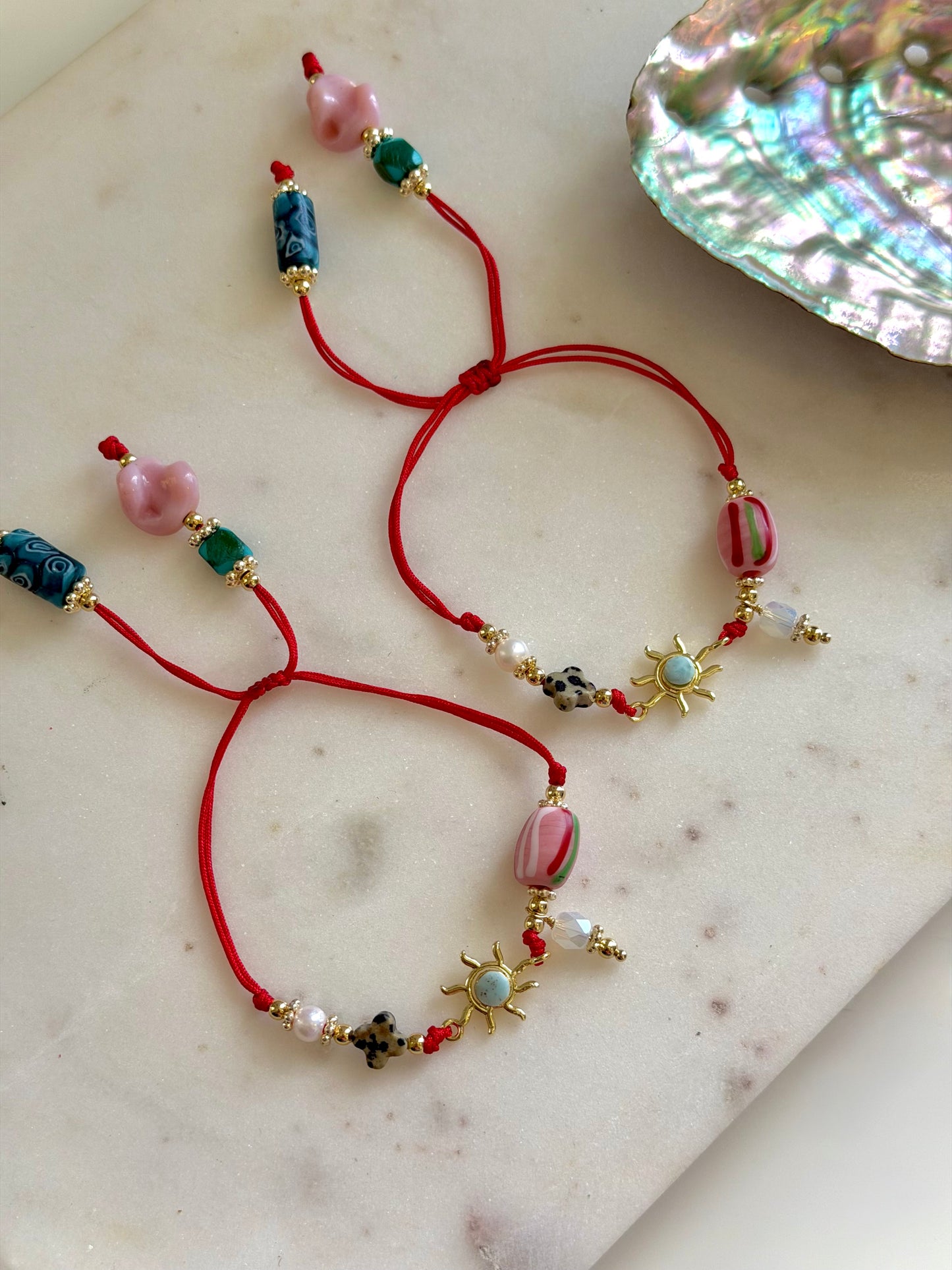 Larimar del Sol Bracelets