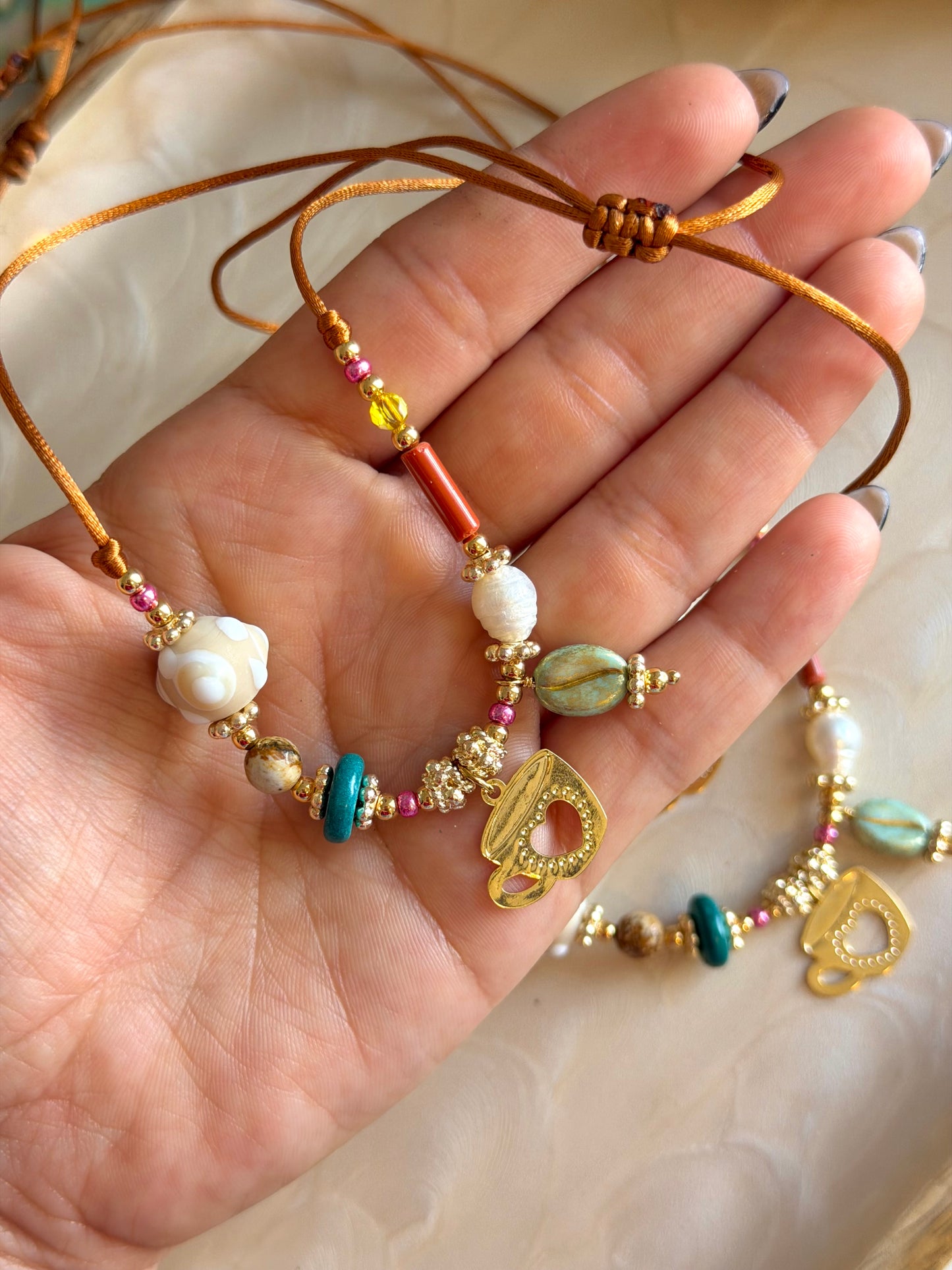 Latte Necklace