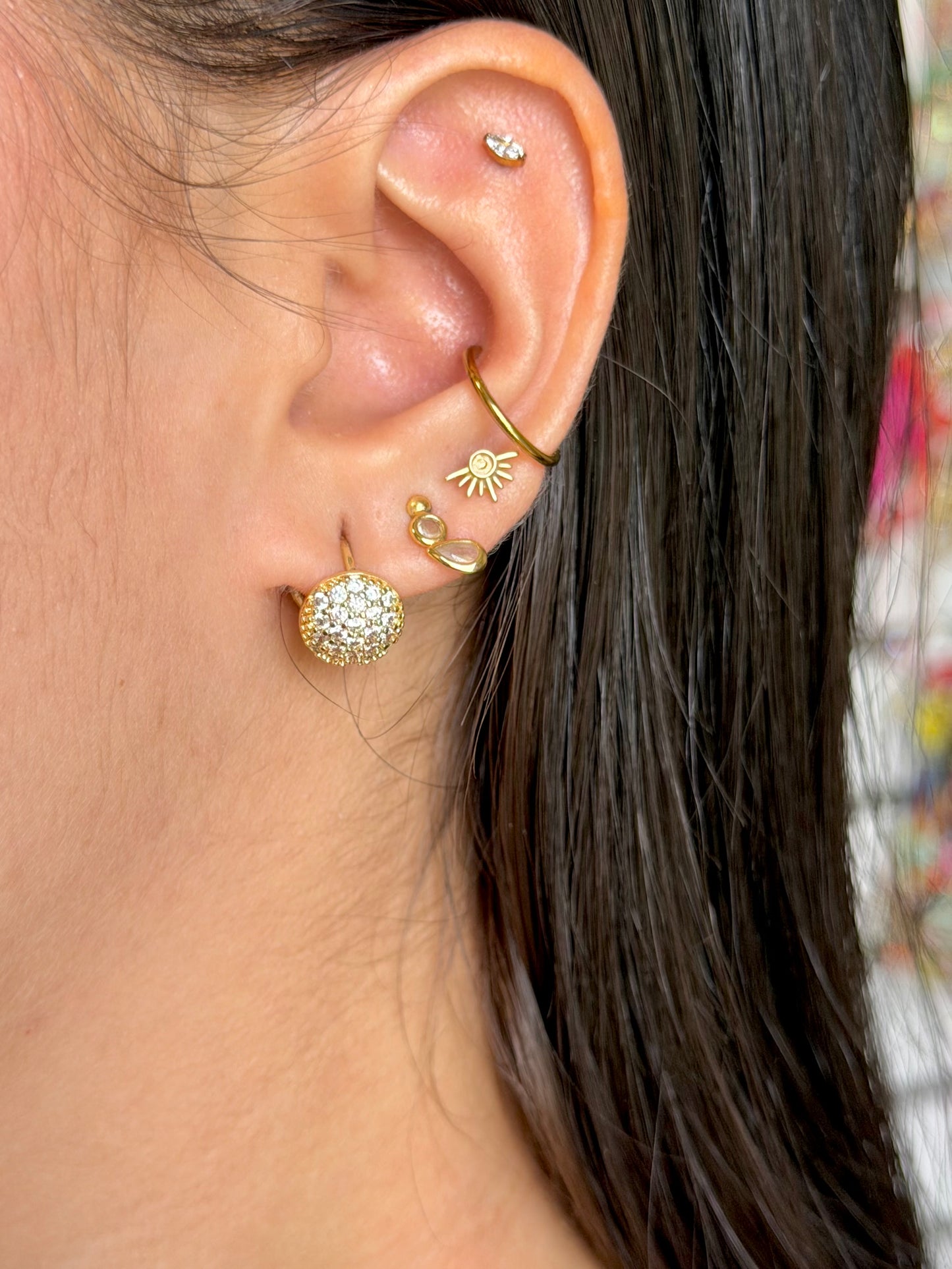 Zirconia Earrings