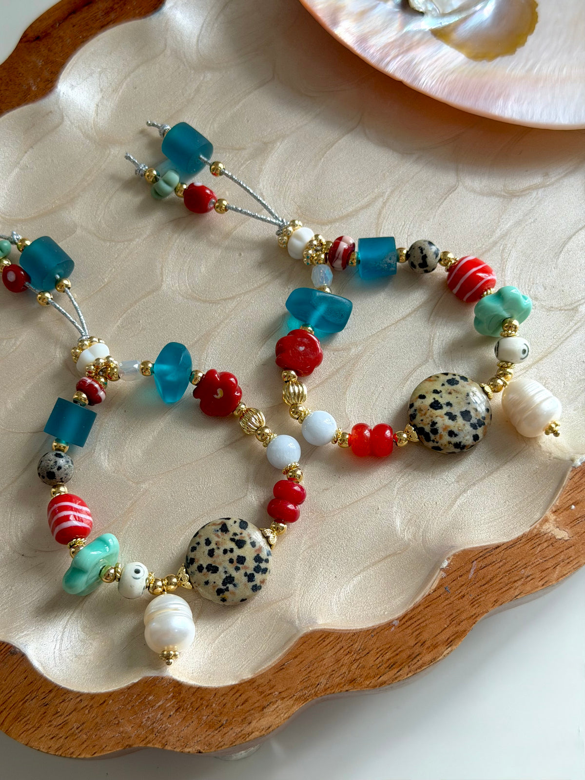 Dalmatian jasper Bracelets
