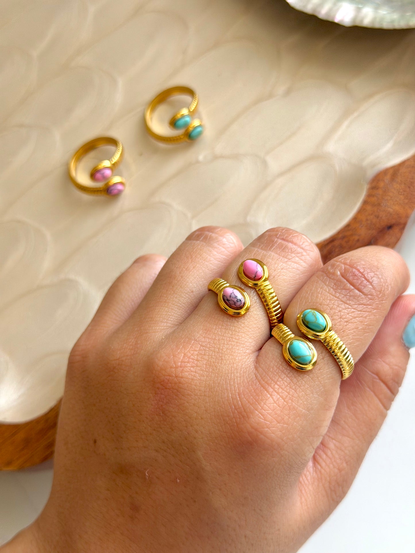 Imperial Jasper Rings