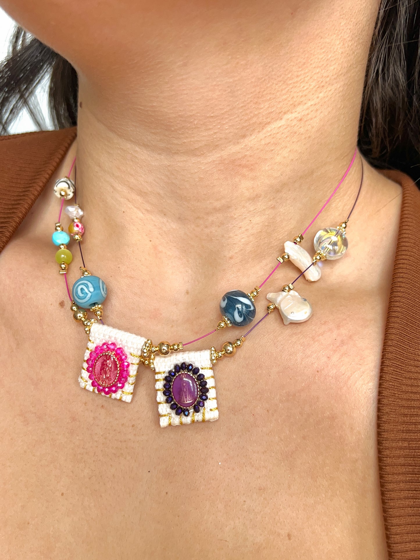 Escapulario Necklace