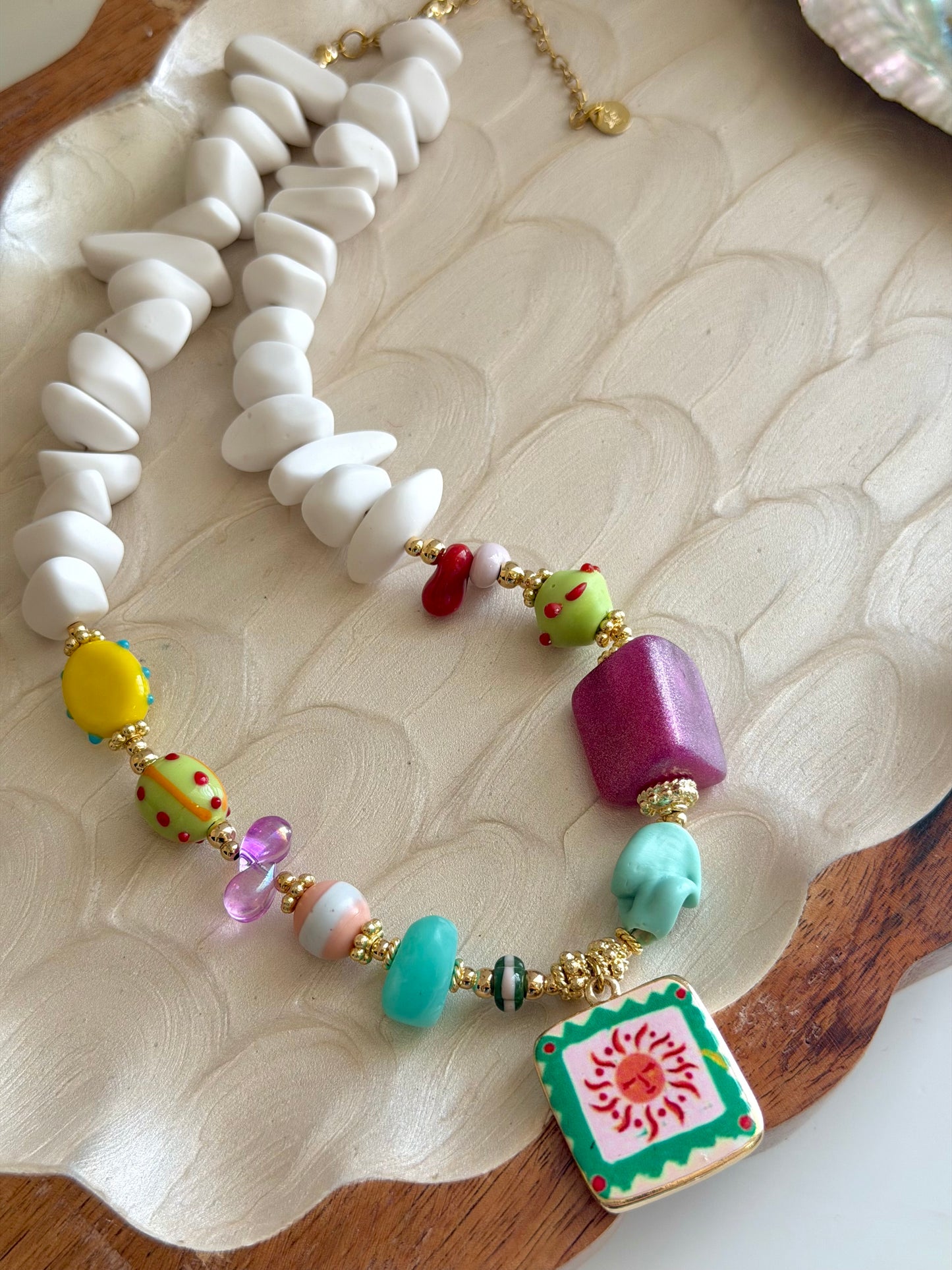 Solecito Tan Necklace
