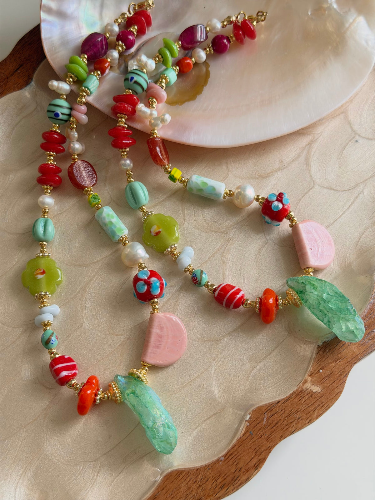 Green Quartz Necklace