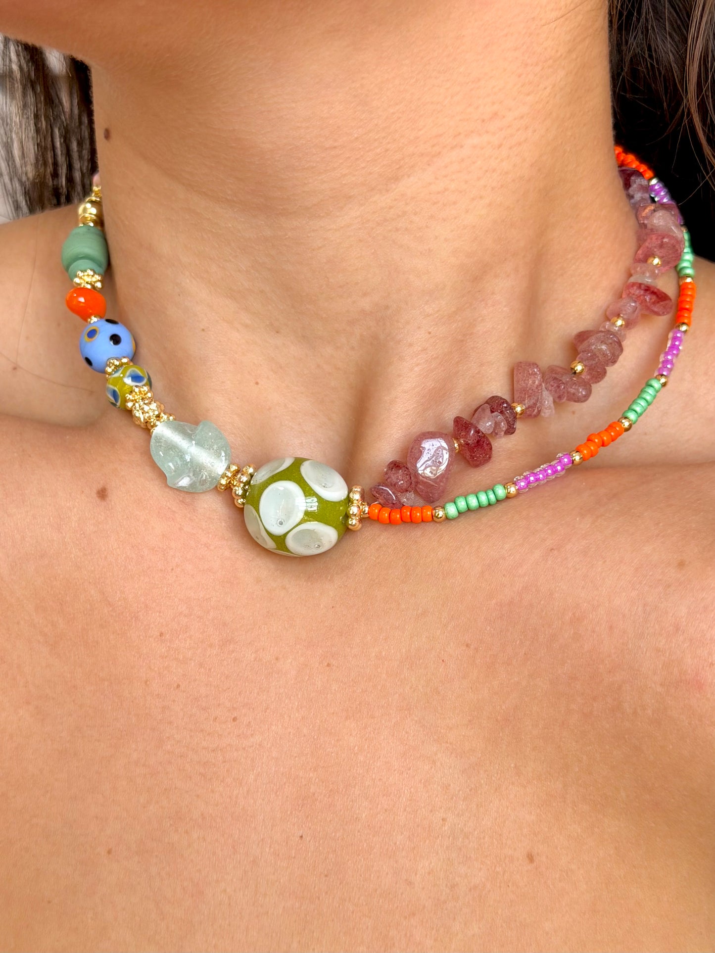 Cherry Bloom Necklace