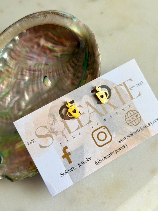 Coffee Lover Earrings
