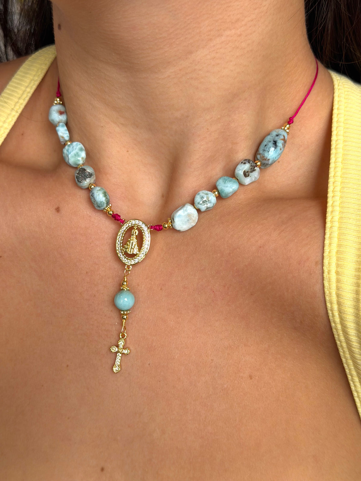 Larimar 2.0 Decenary Necklace