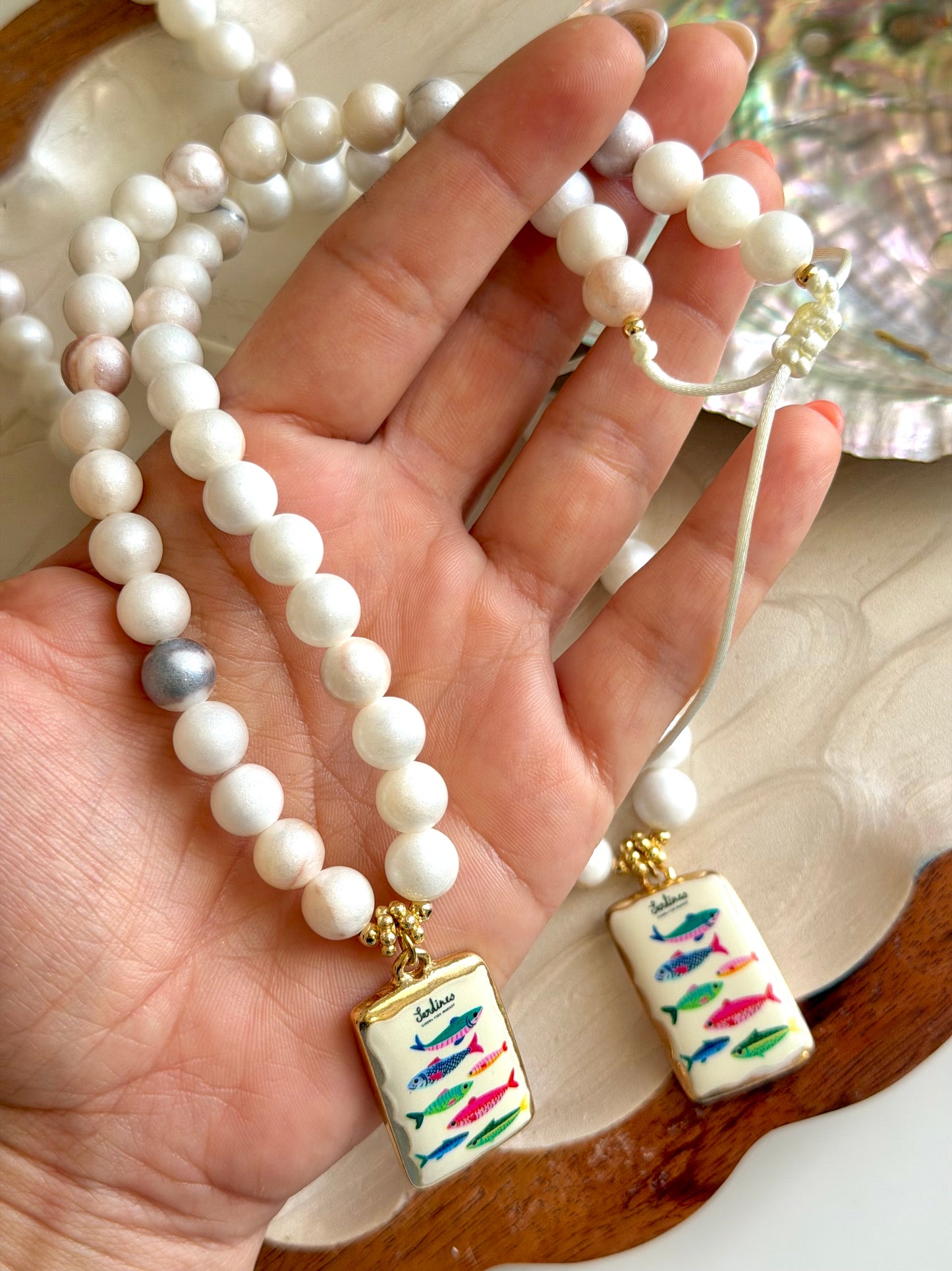 Pez Perlado Necklace