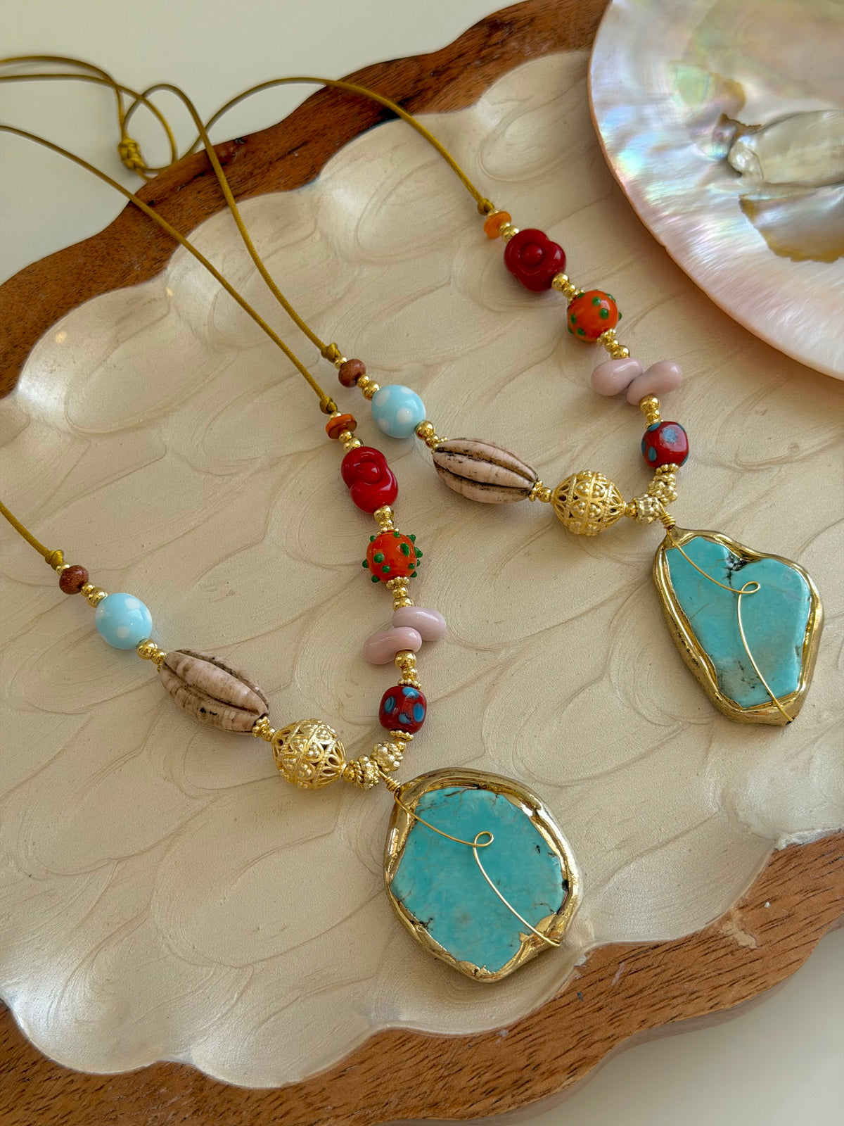 Howlite Necklace