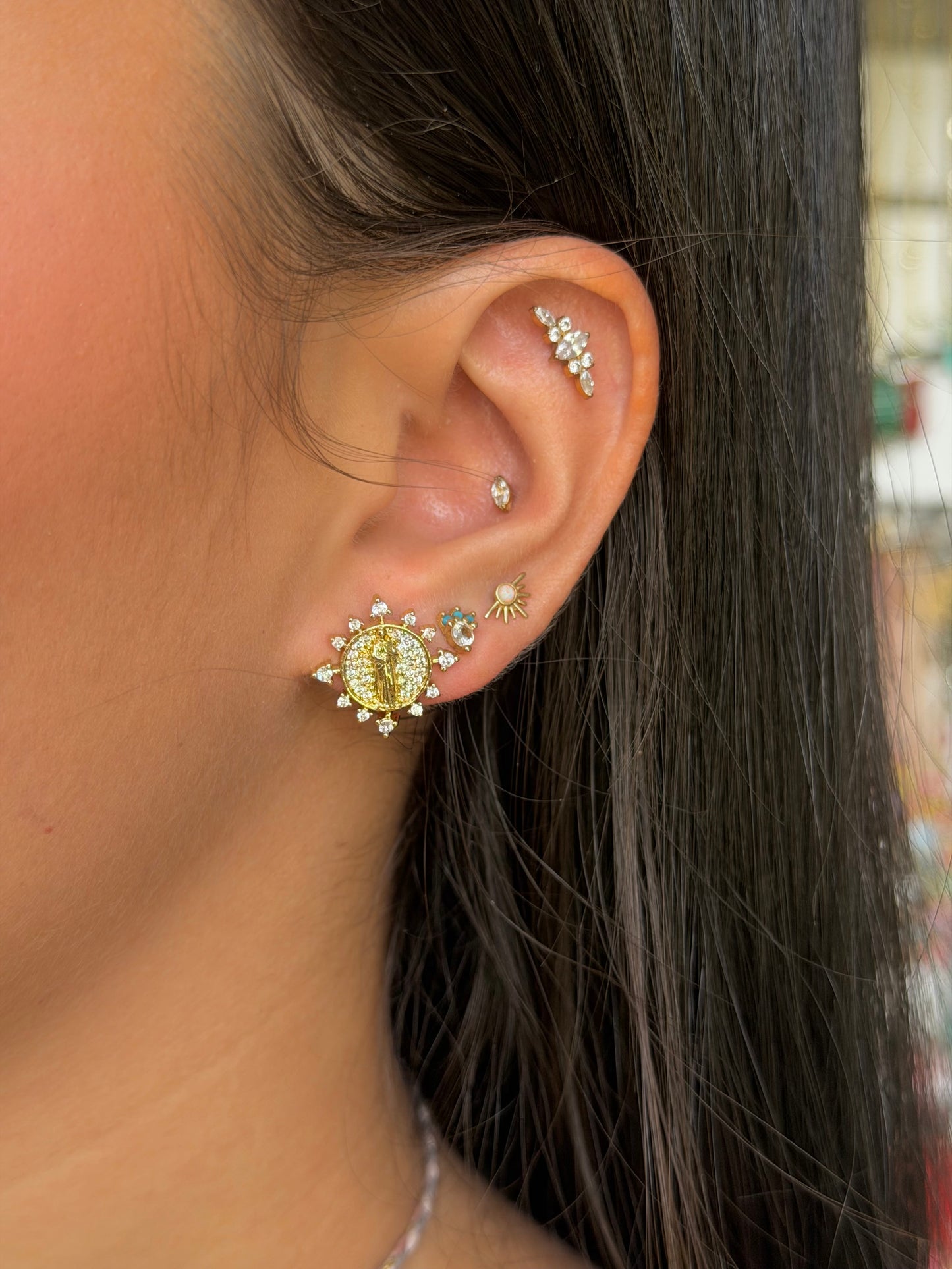 San Judas Tadeo Earrings