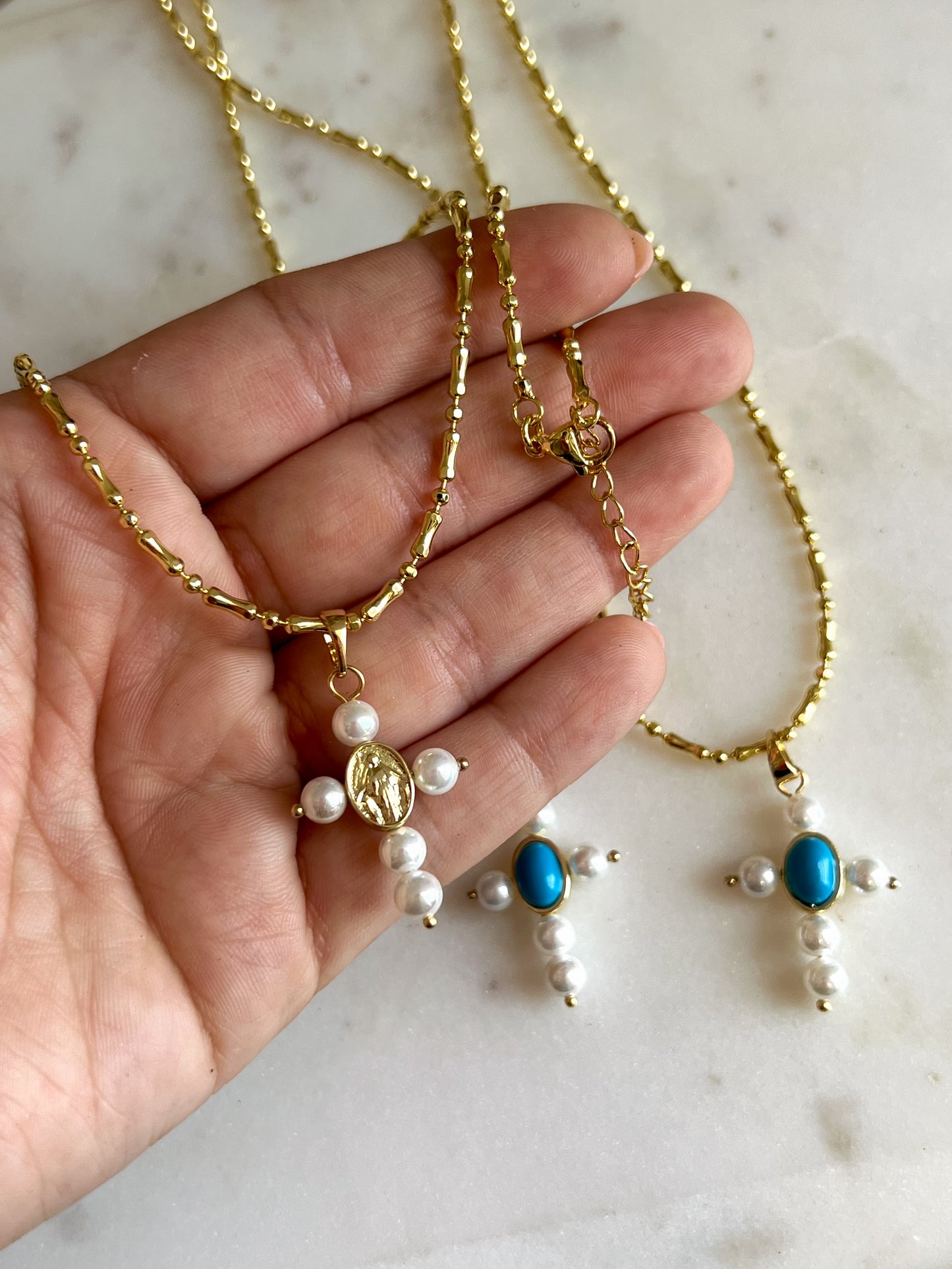 Virgen Turquesa Chain
